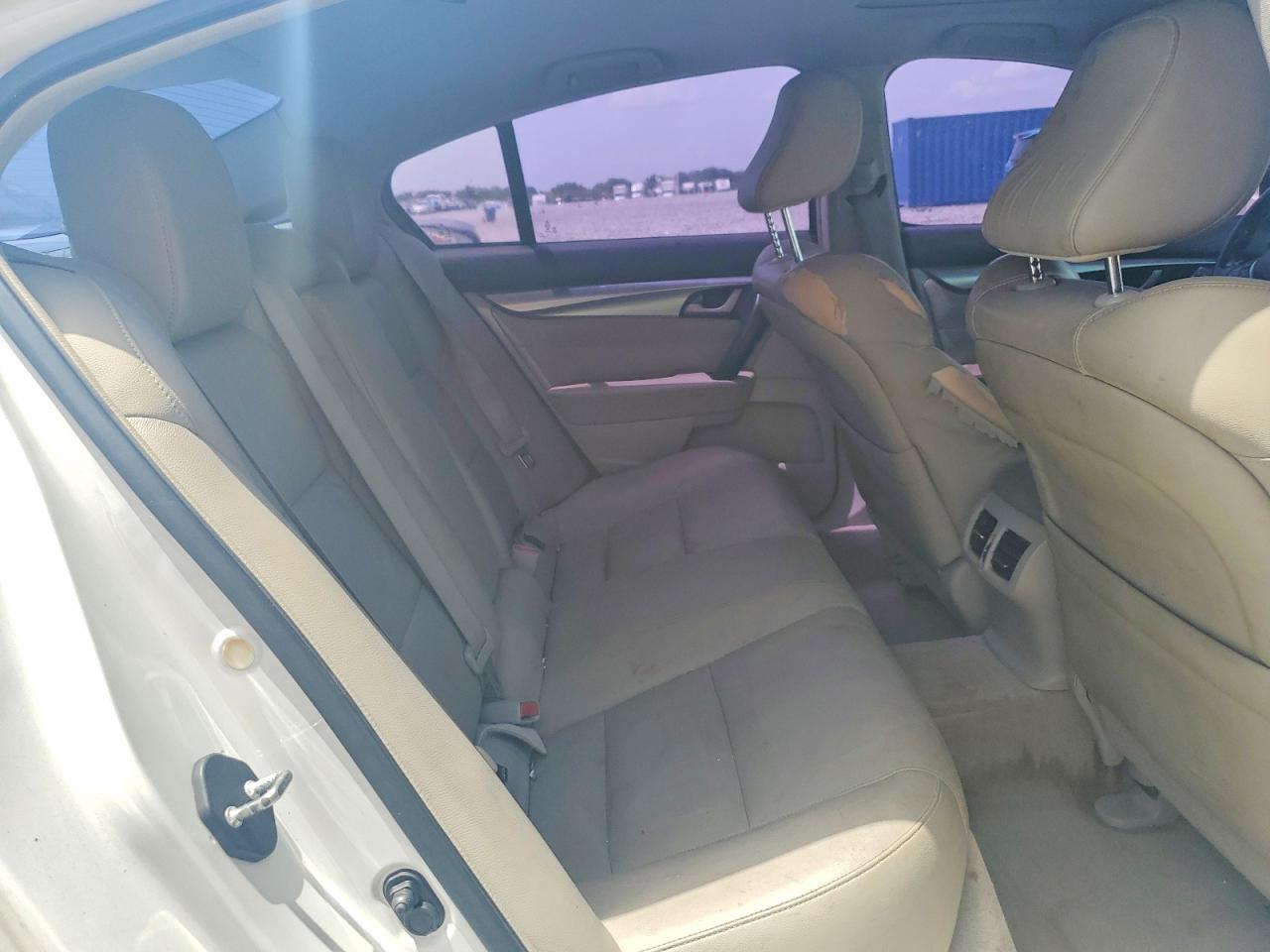 2011 Acura Tl White vin: 19UUA8F26BA003232