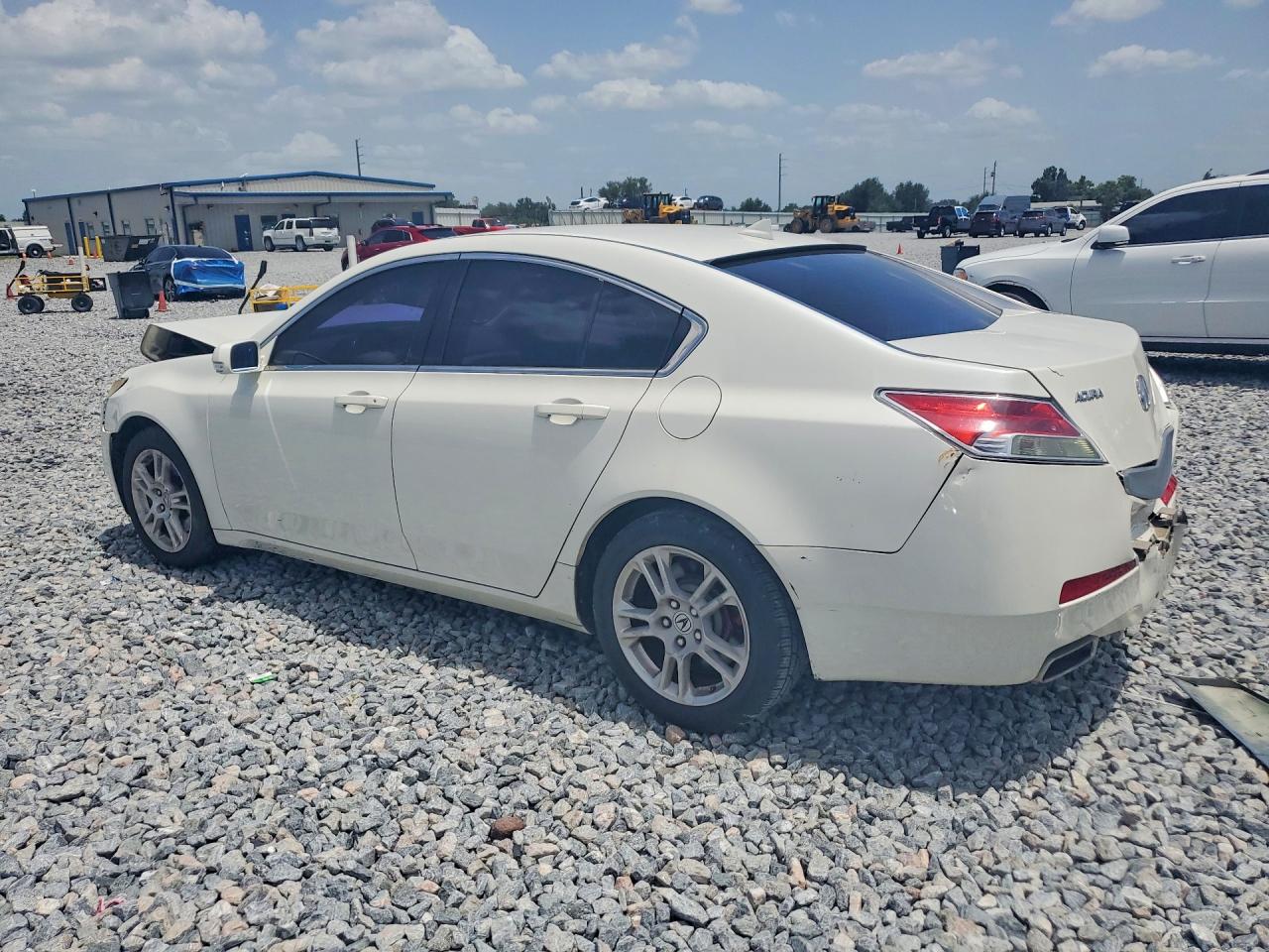 2011 Acura Tl White vin: 19UUA8F26BA003232