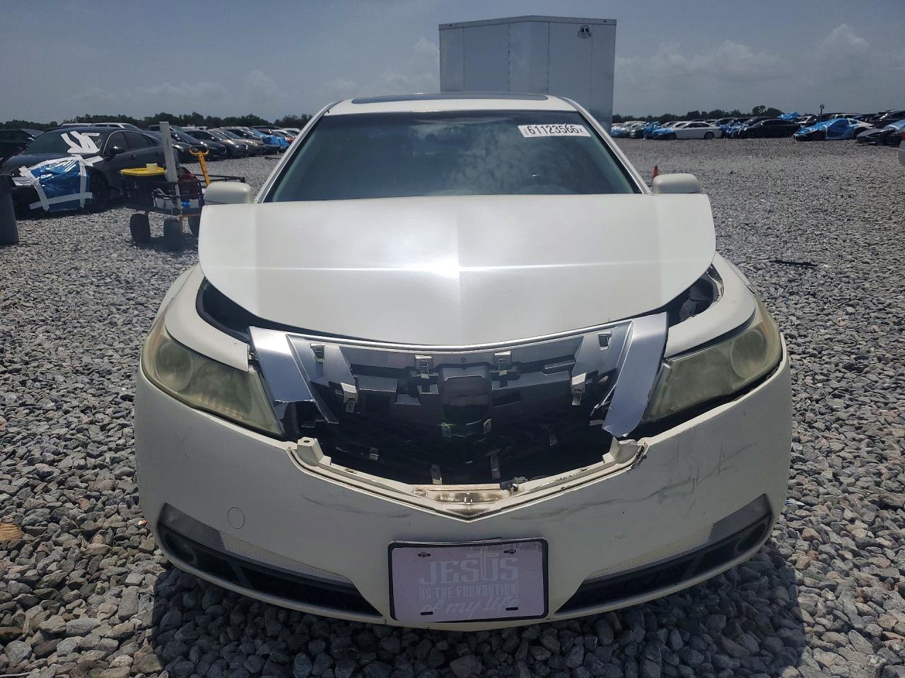 2011 Acura Tl White vin: 19UUA8F26BA003232