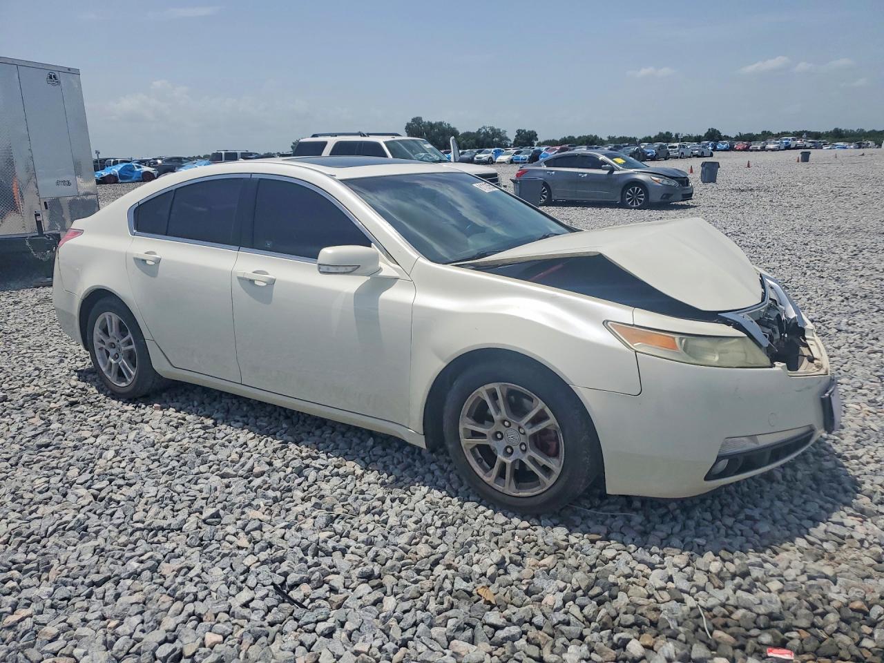 2011 Acura Tl White vin: 19UUA8F26BA003232