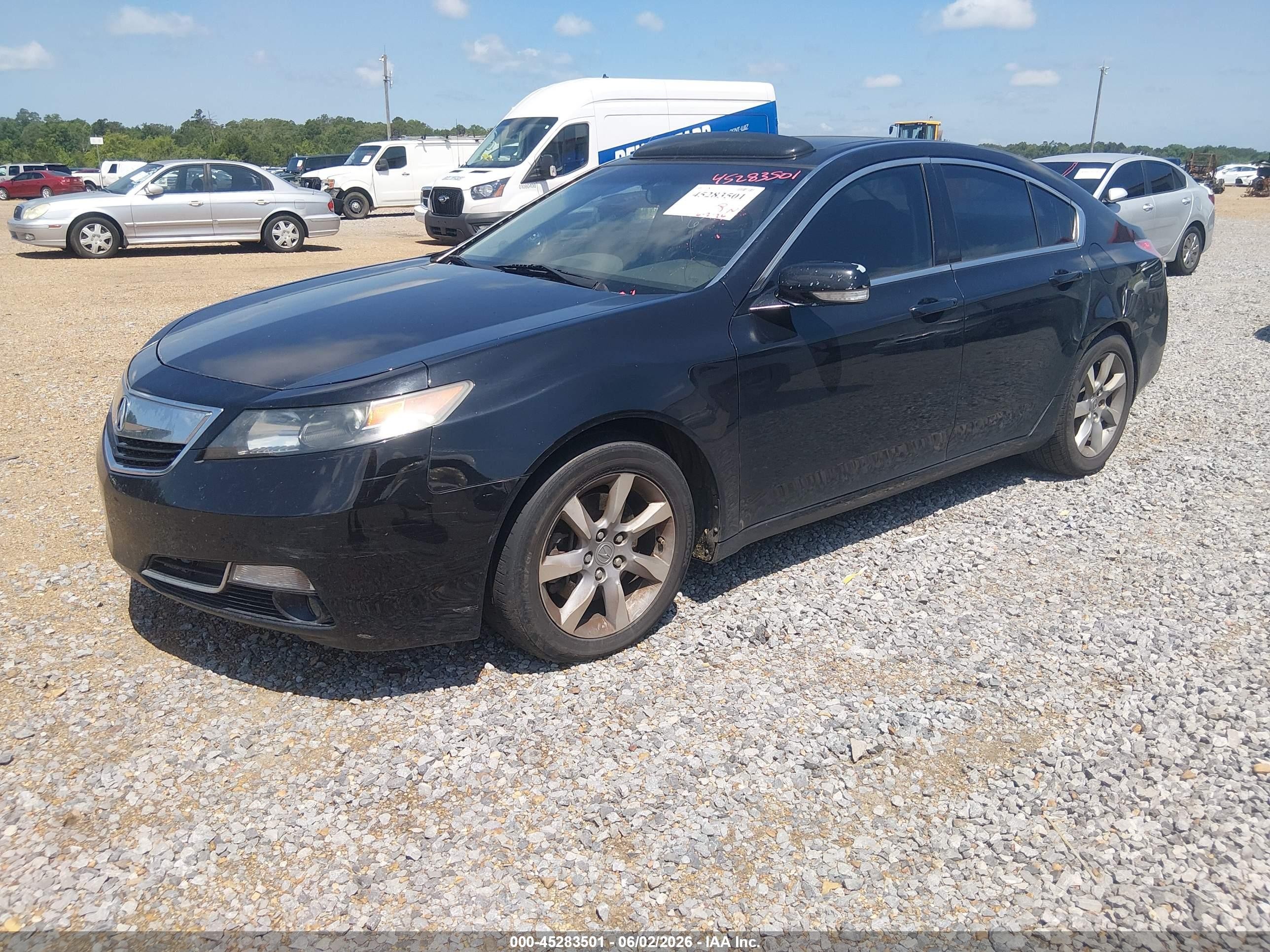 2012 Acura Tl 3.5 Black vin: 19UUA8F26CA009792