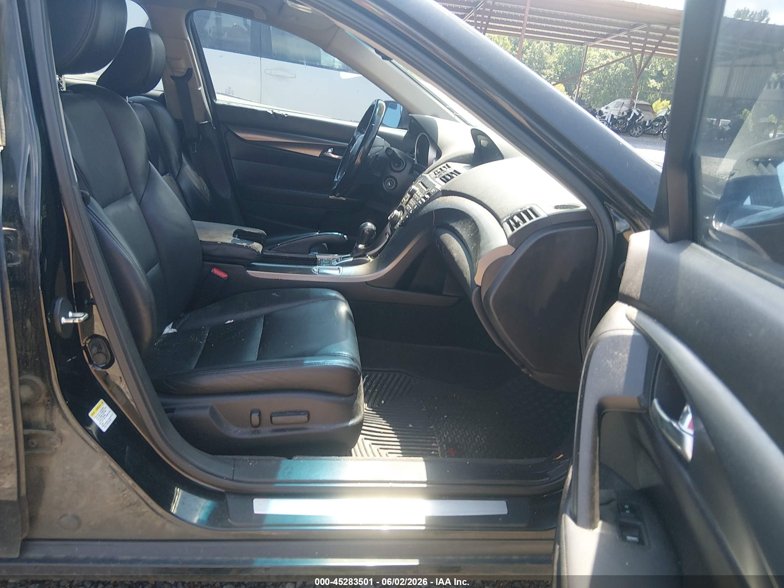 2012 Acura Tl 3.5 Black vin: 19UUA8F26CA009792