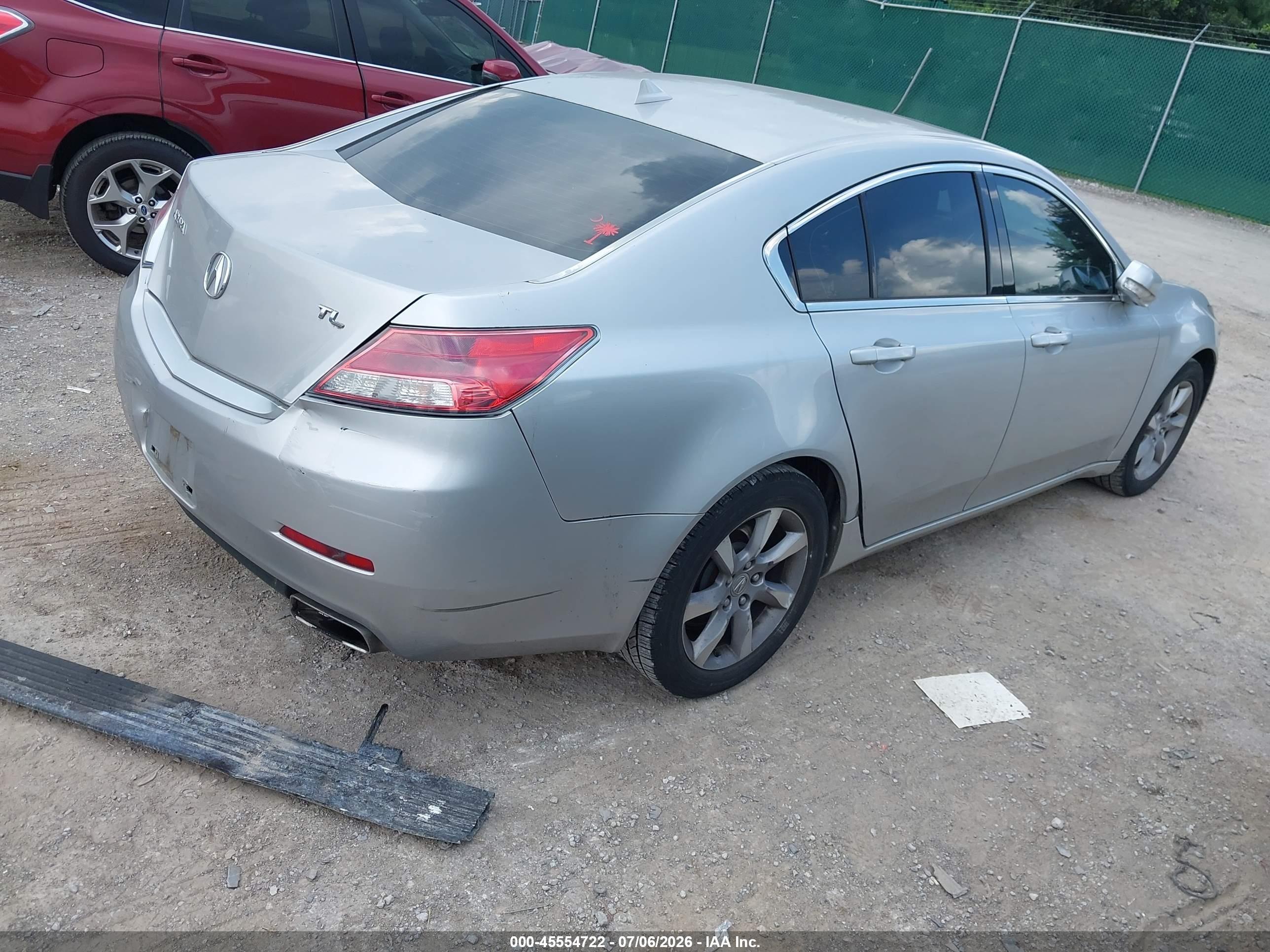 2012 Acura Tl 3.5 Silver vin: 19UUA8F26CA016922
