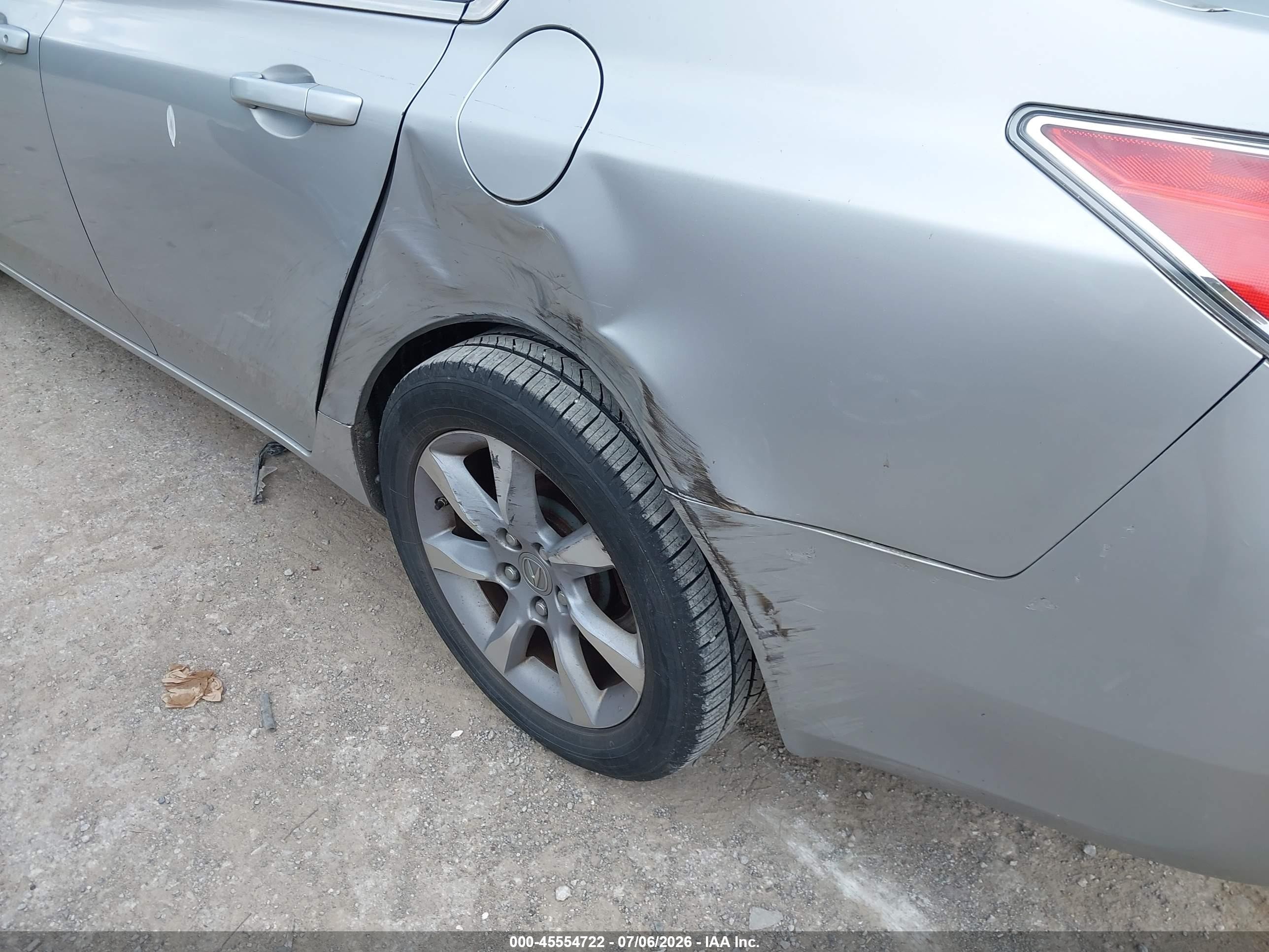 2012 Acura Tl 3.5 Silver vin: 19UUA8F26CA016922