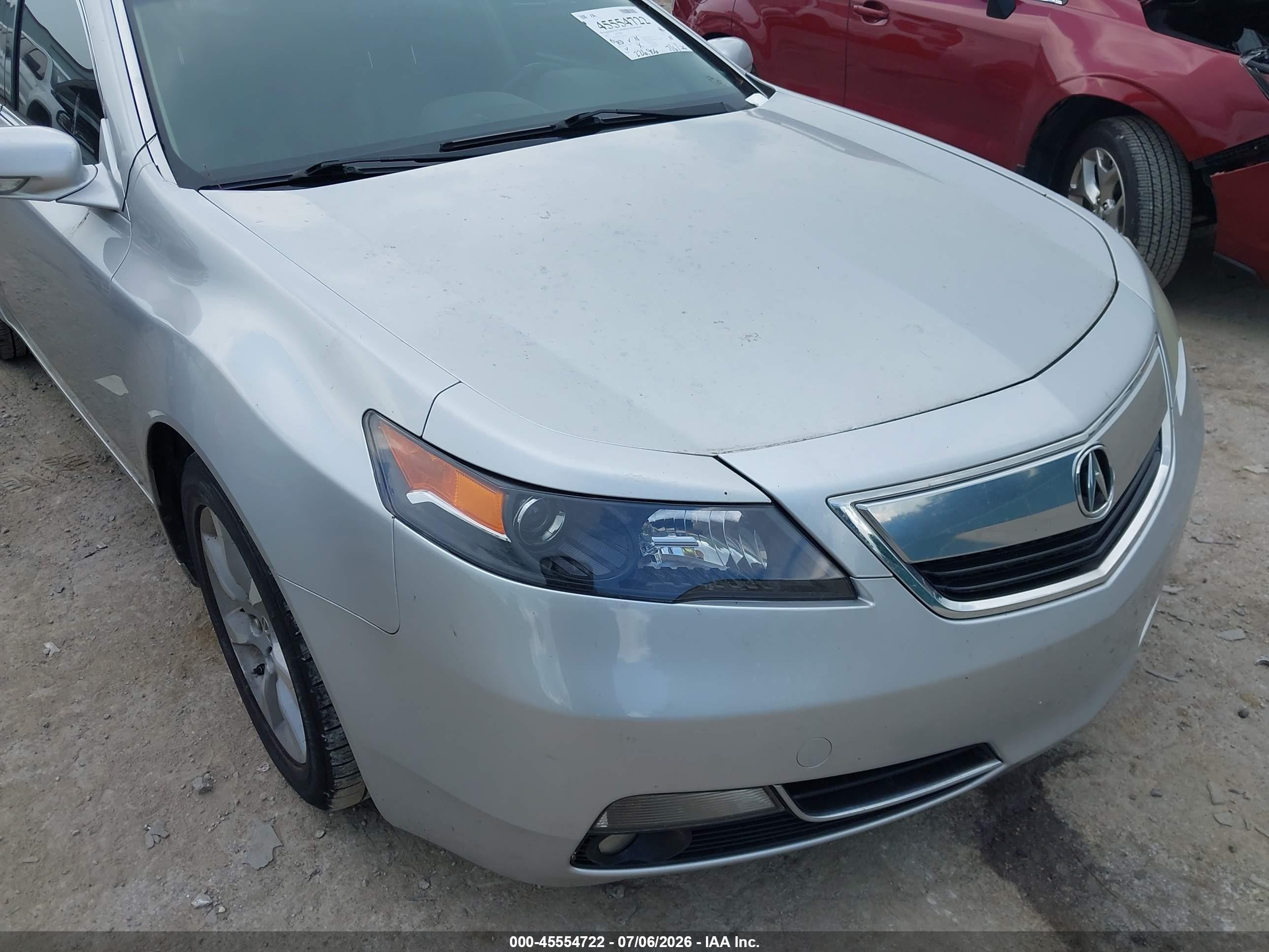 2012 Acura Tl 3.5 Silver vin: 19UUA8F26CA016922