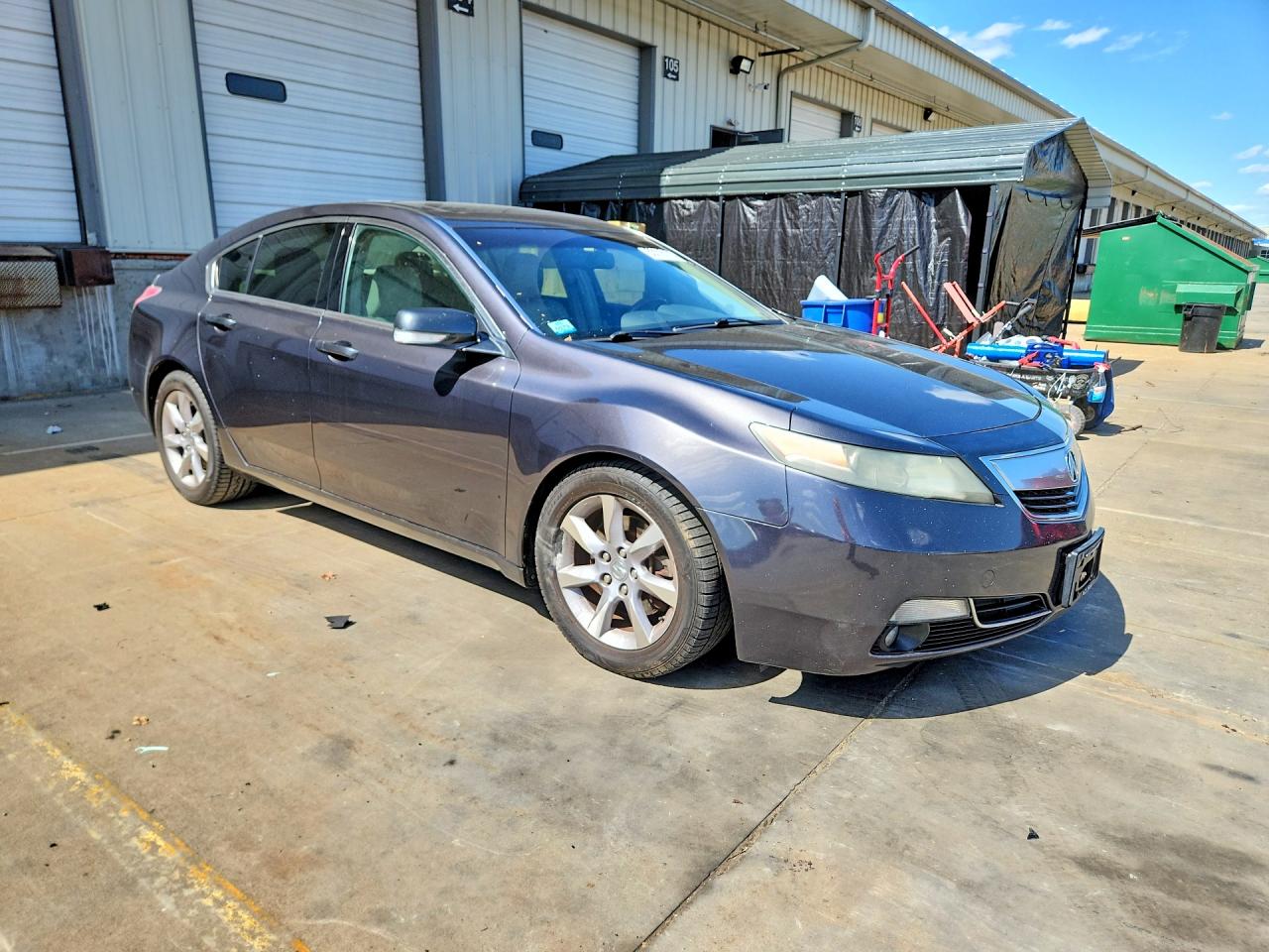2012 Acura Tl Gray vin: 19UUA8F26CA032022