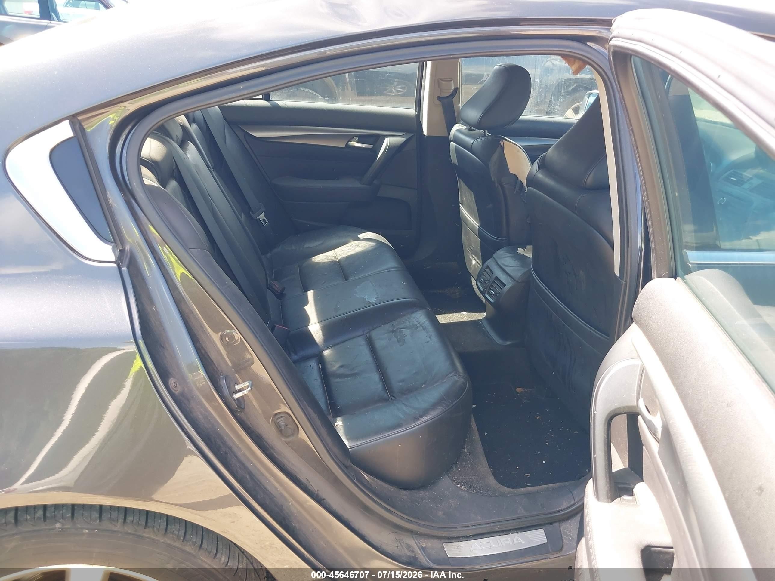 2012 Acura Tl 3.5 Black vin: 19UUA8F26CA038466