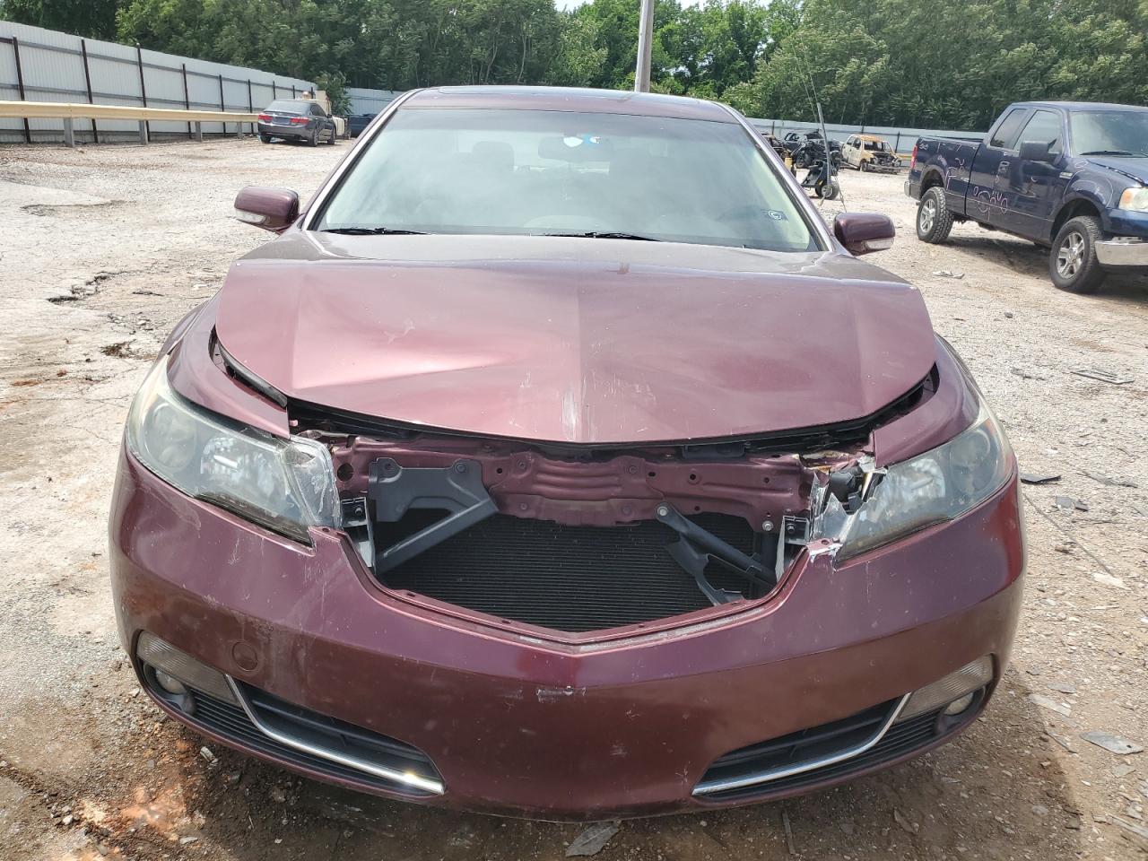 2013 Acura Tl Maroon vin: 19UUA8F26DA001340