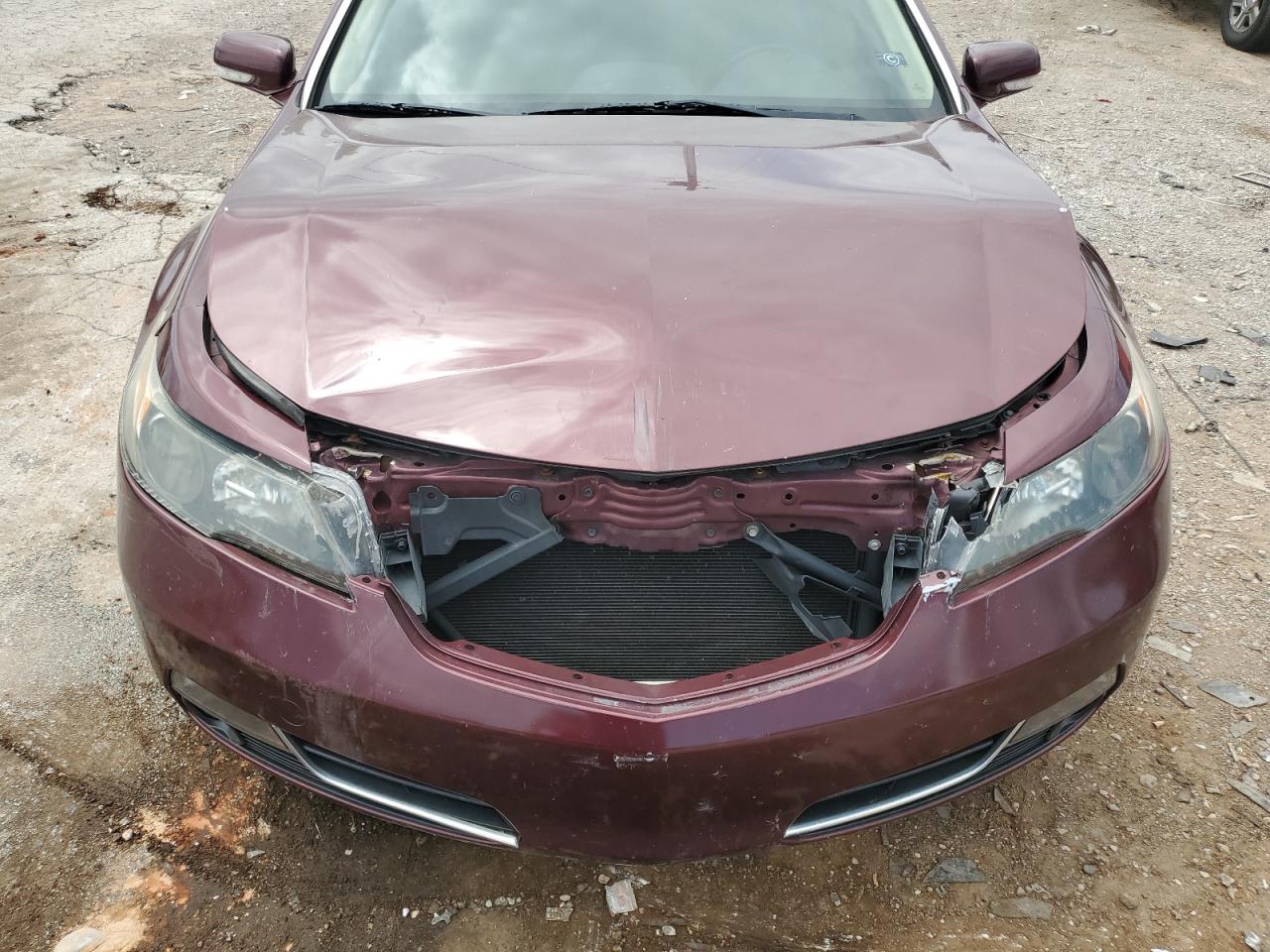 2013 Acura Tl Maroon vin: 19UUA8F26DA001340