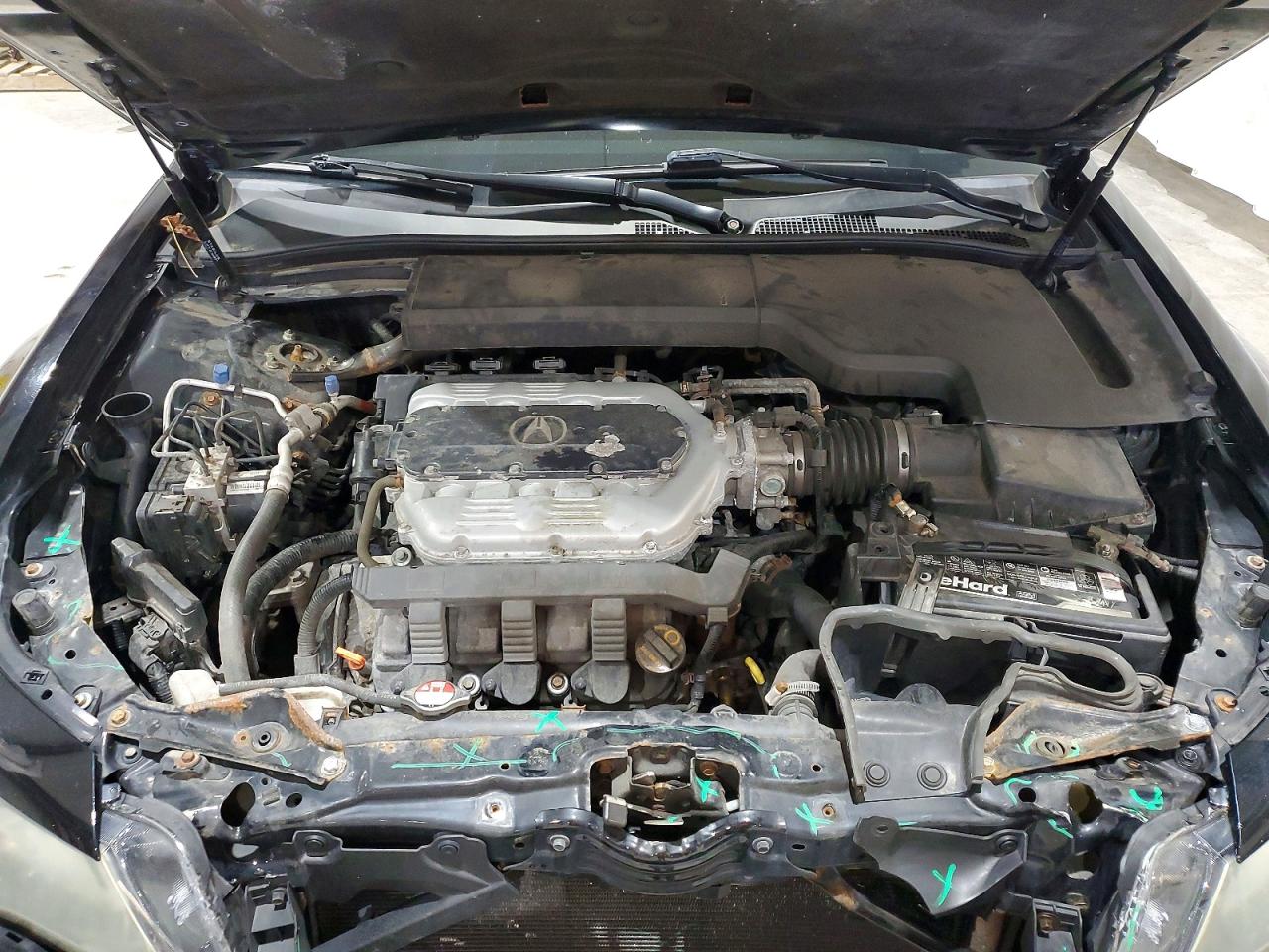 2013 Acura Tl Black vin: 19UUA8F26DA011012