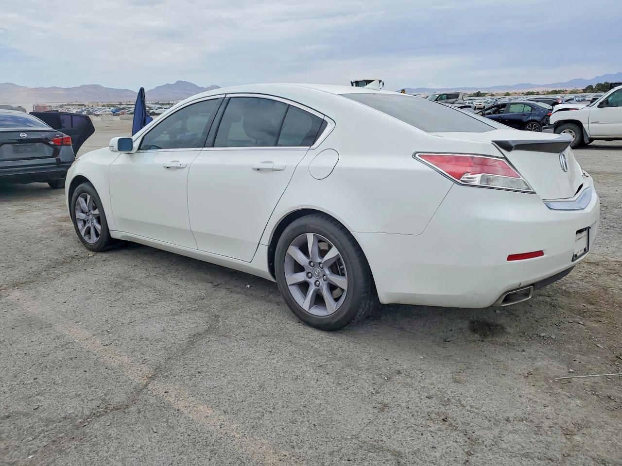 2013 Acura Tl White vin: 19UUA8F26DA012208