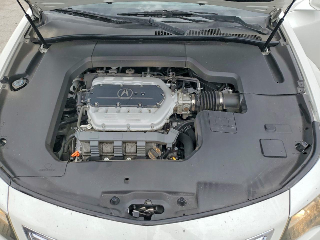 2013 Acura Tl White vin: 19UUA8F26DA012208