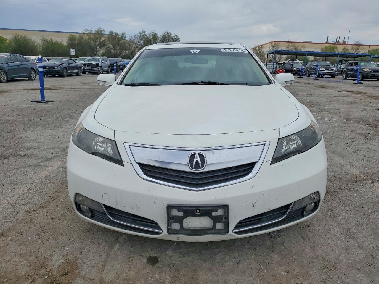 2013 Acura Tl White vin: 19UUA8F26DA012208