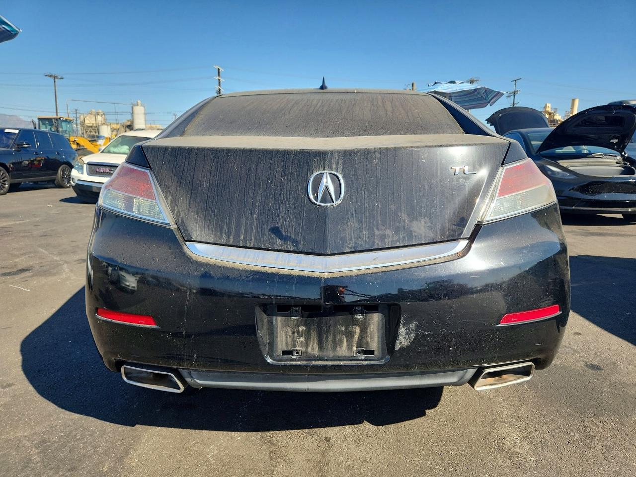 2013 Acura Tl Black vin: 19UUA8F26DA014542