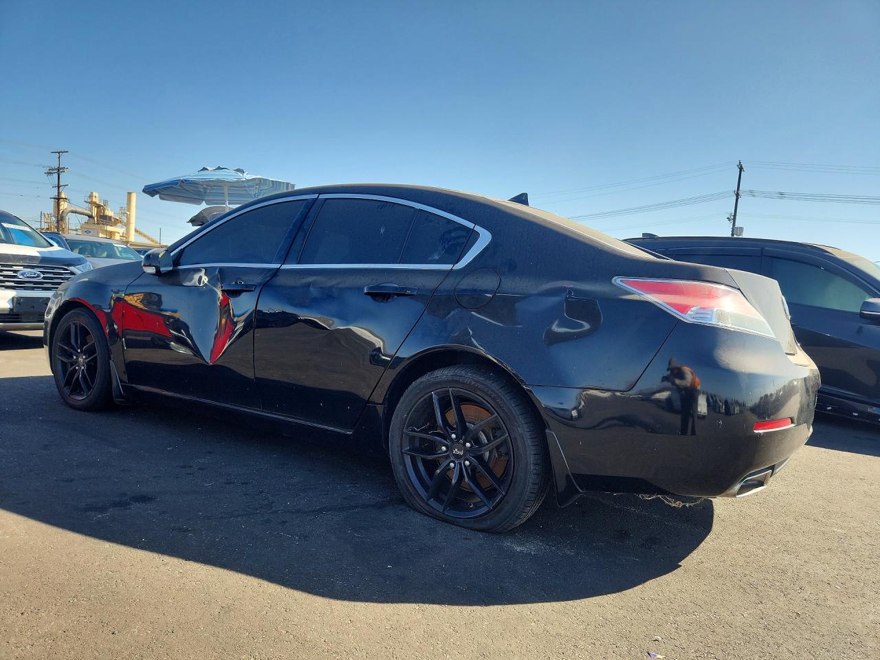 2013 Acura Tl Black vin: 19UUA8F26DA014542