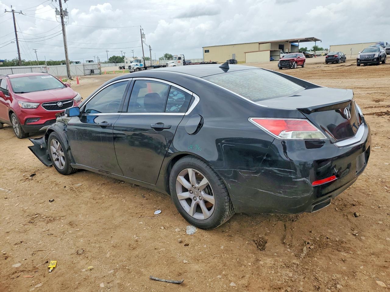 2013 Acura Tl Black vin: 19UUA8F26DA014976