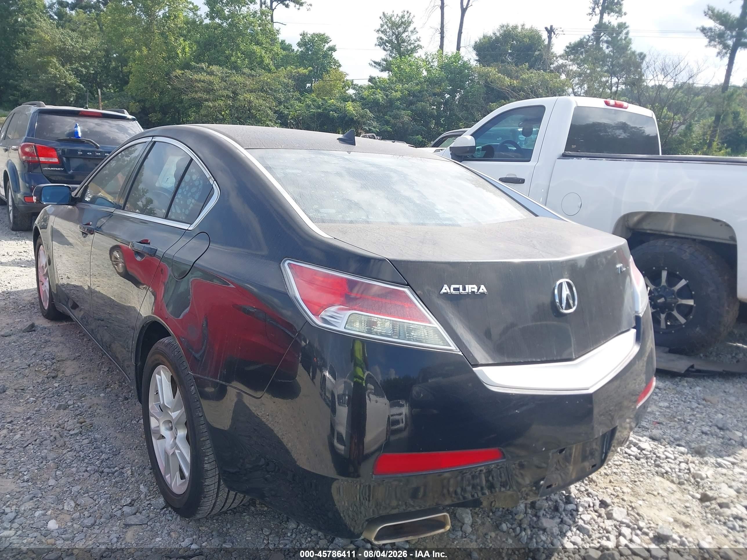 2010 Acura Tl 3.5 Black vin: 19UUA8F27AA017557