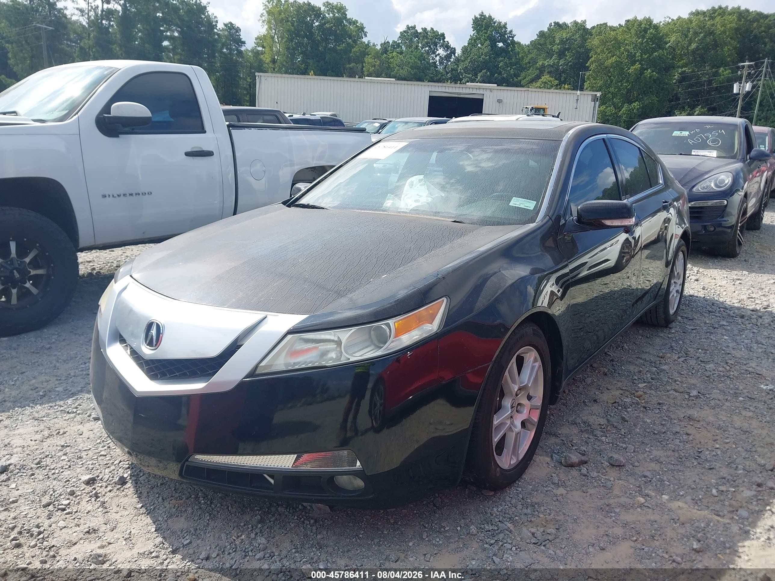 2010 Acura Tl 3.5 Black vin: 19UUA8F27AA017557