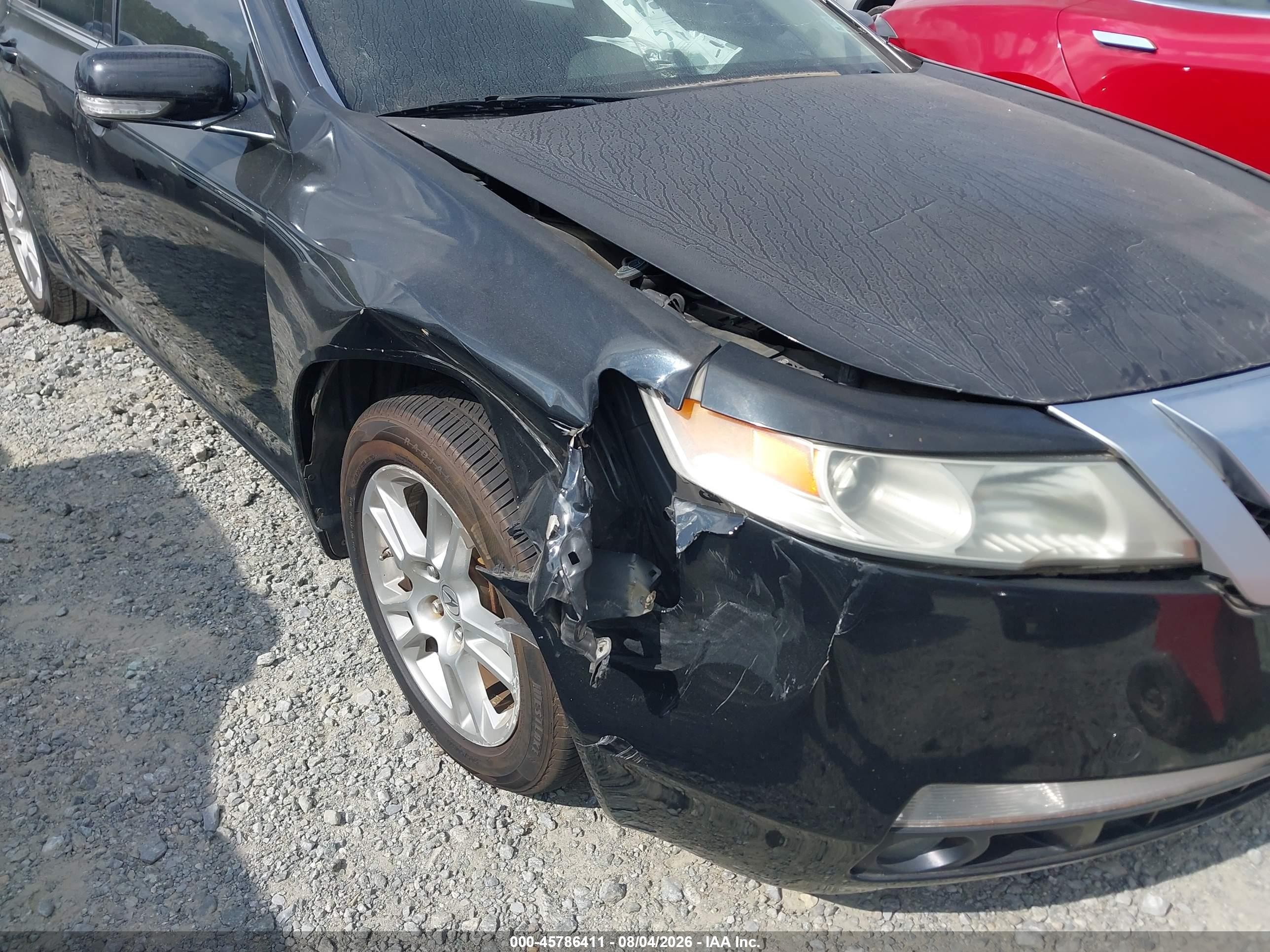 2010 Acura Tl 3.5 Black vin: 19UUA8F27AA017557