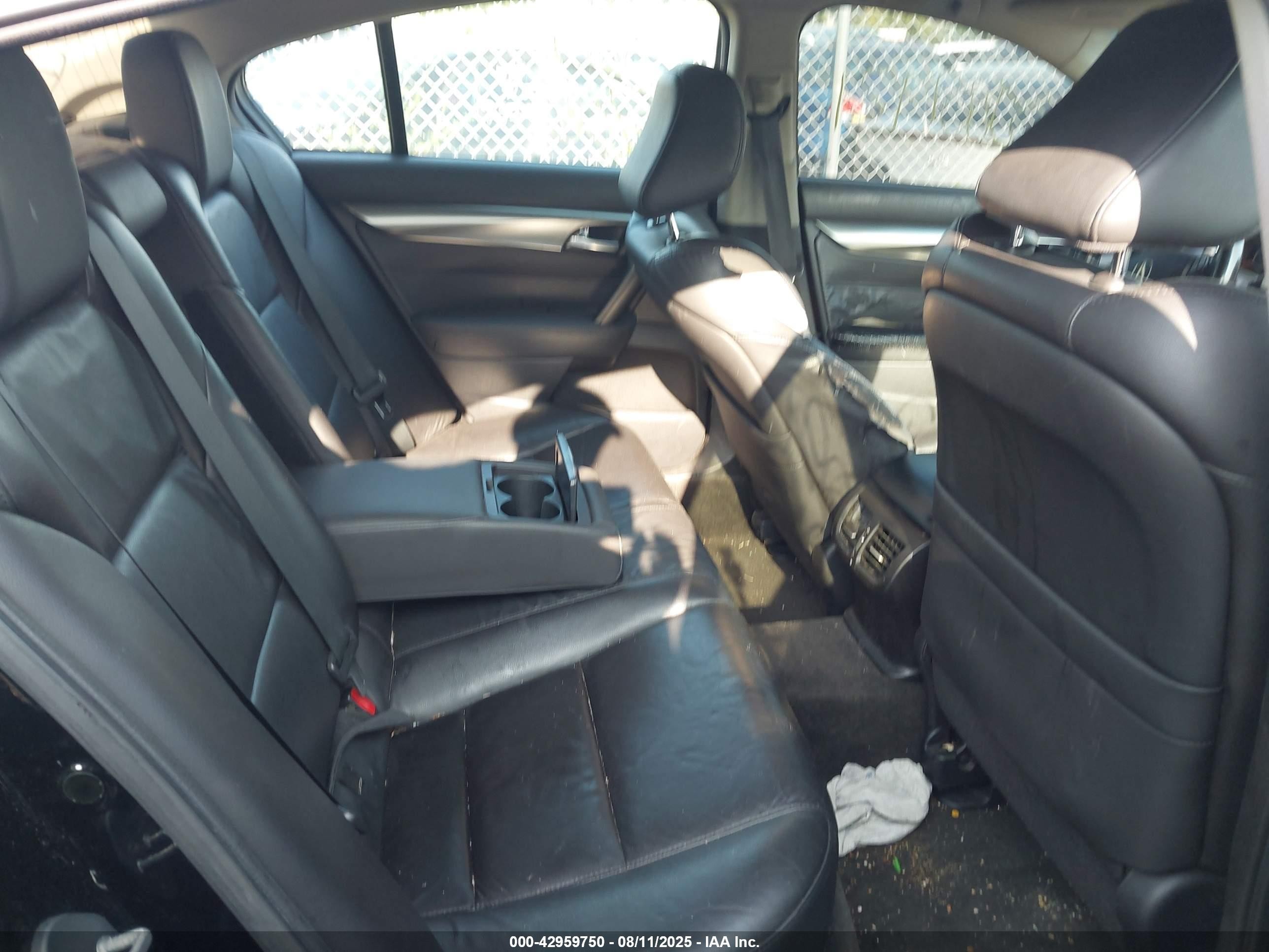 2010 Acura Tl 3.5 Black vin: 19UUA8F27AA023696