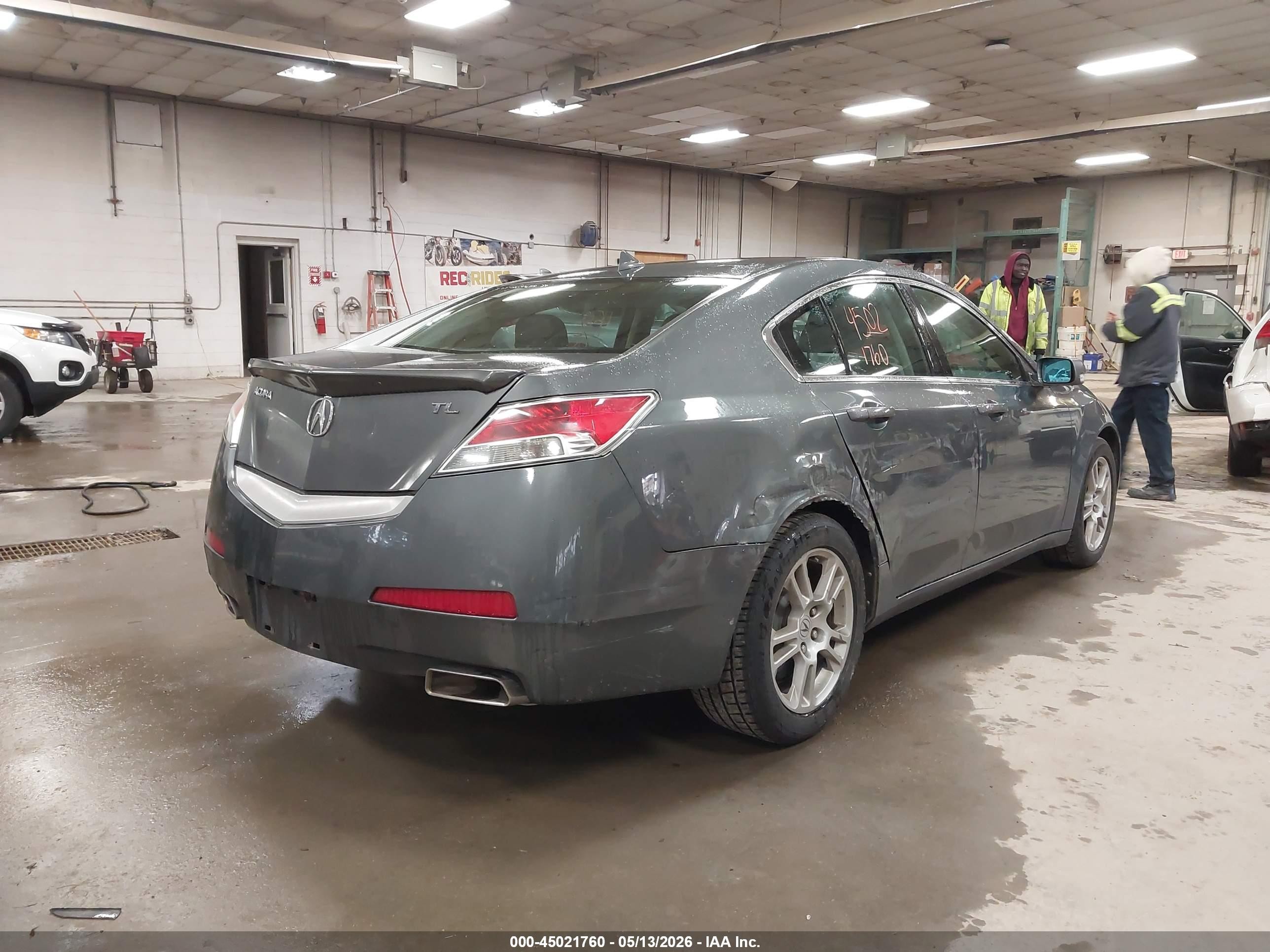 2010 Acura Tl 3.5 Gray vin: 19UUA8F27AA025321