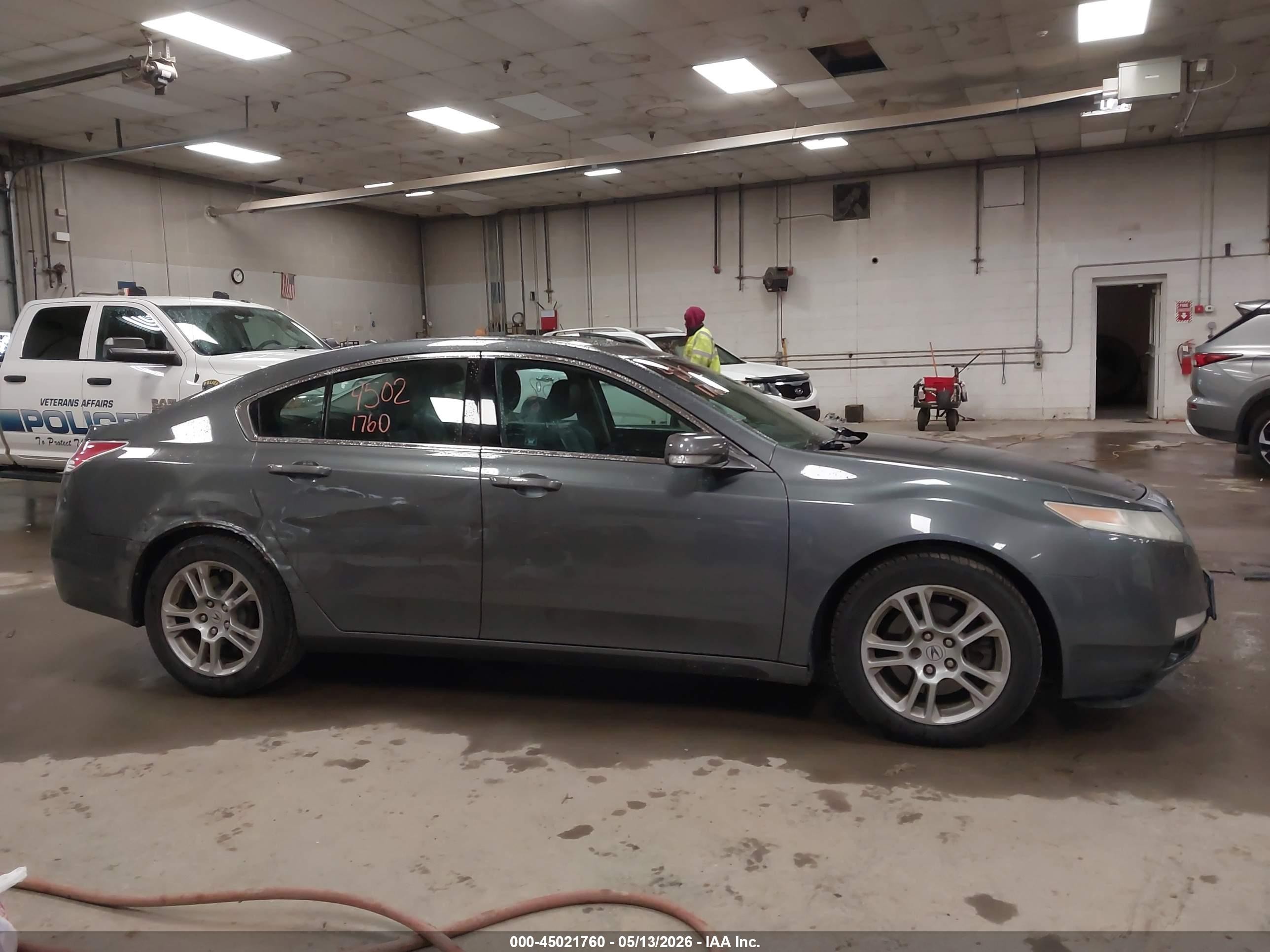 2010 Acura Tl 3.5 Gray vin: 19UUA8F27AA025321