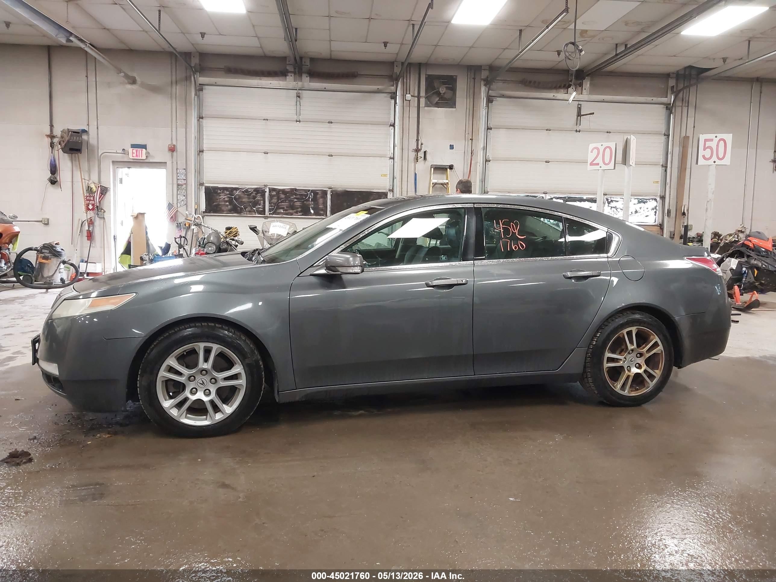 2010 Acura Tl 3.5 Gray vin: 19UUA8F27AA025321