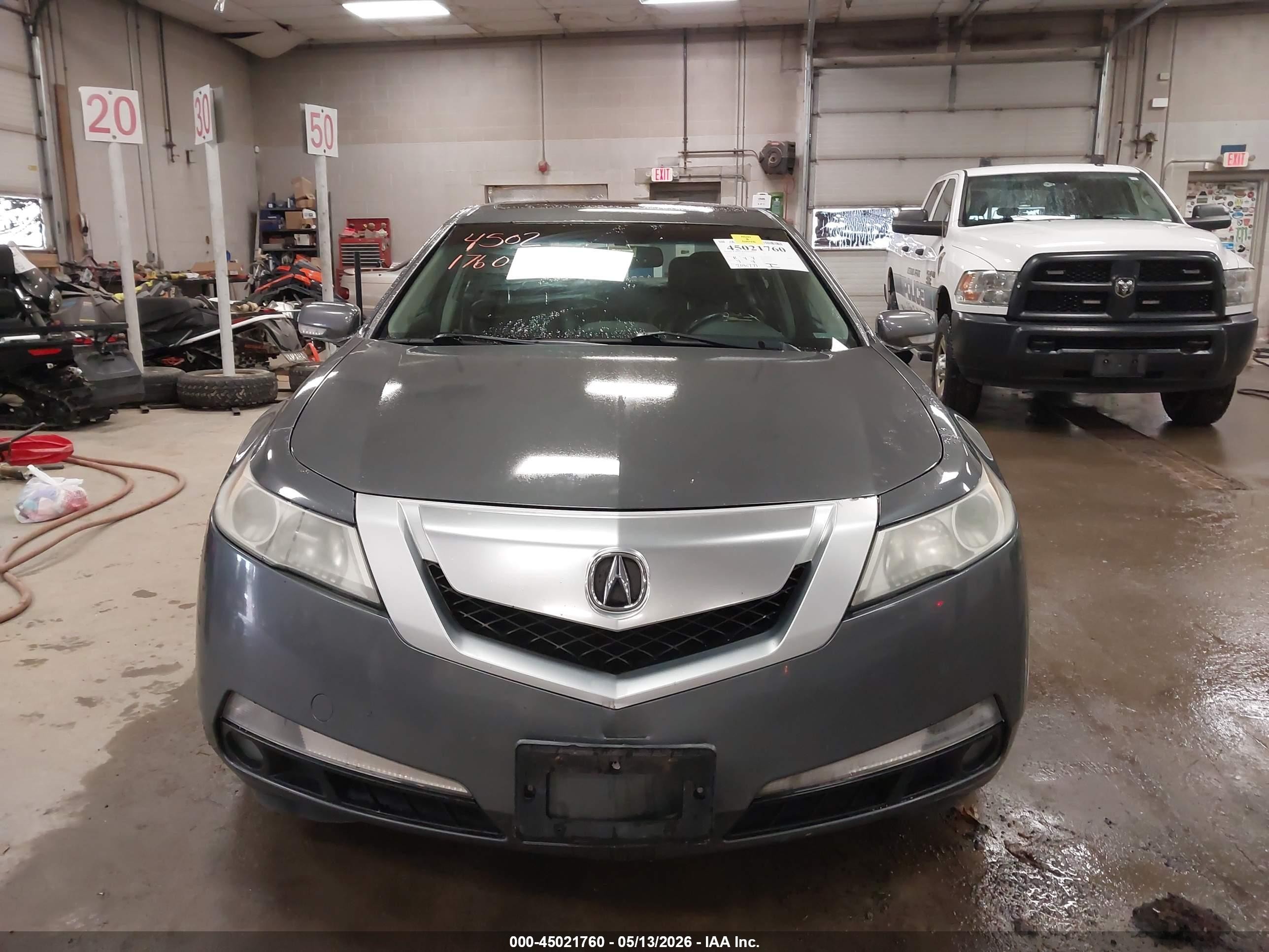2010 Acura Tl 3.5 Gray vin: 19UUA8F27AA025321