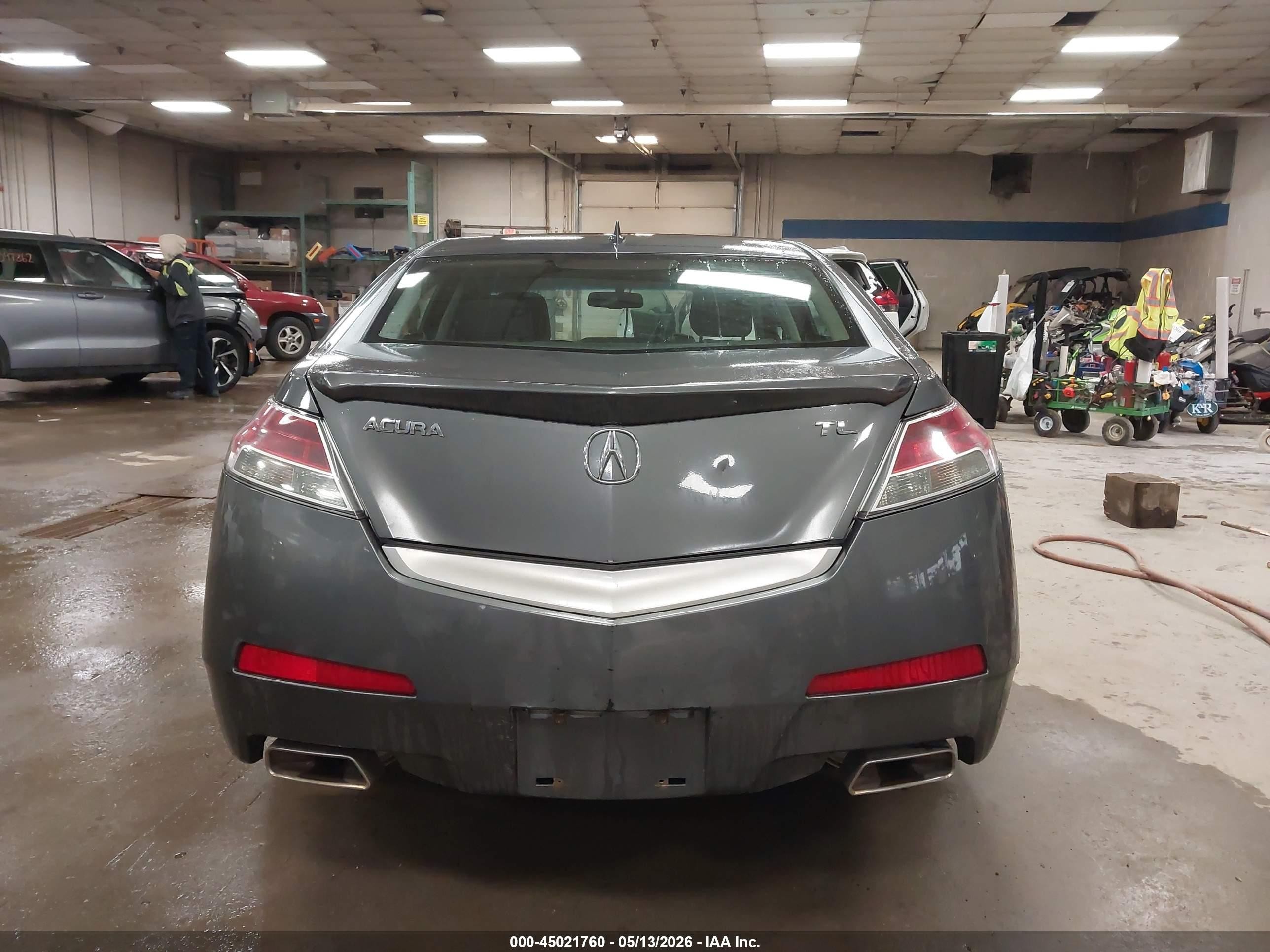 2010 Acura Tl 3.5 Gray vin: 19UUA8F27AA025321