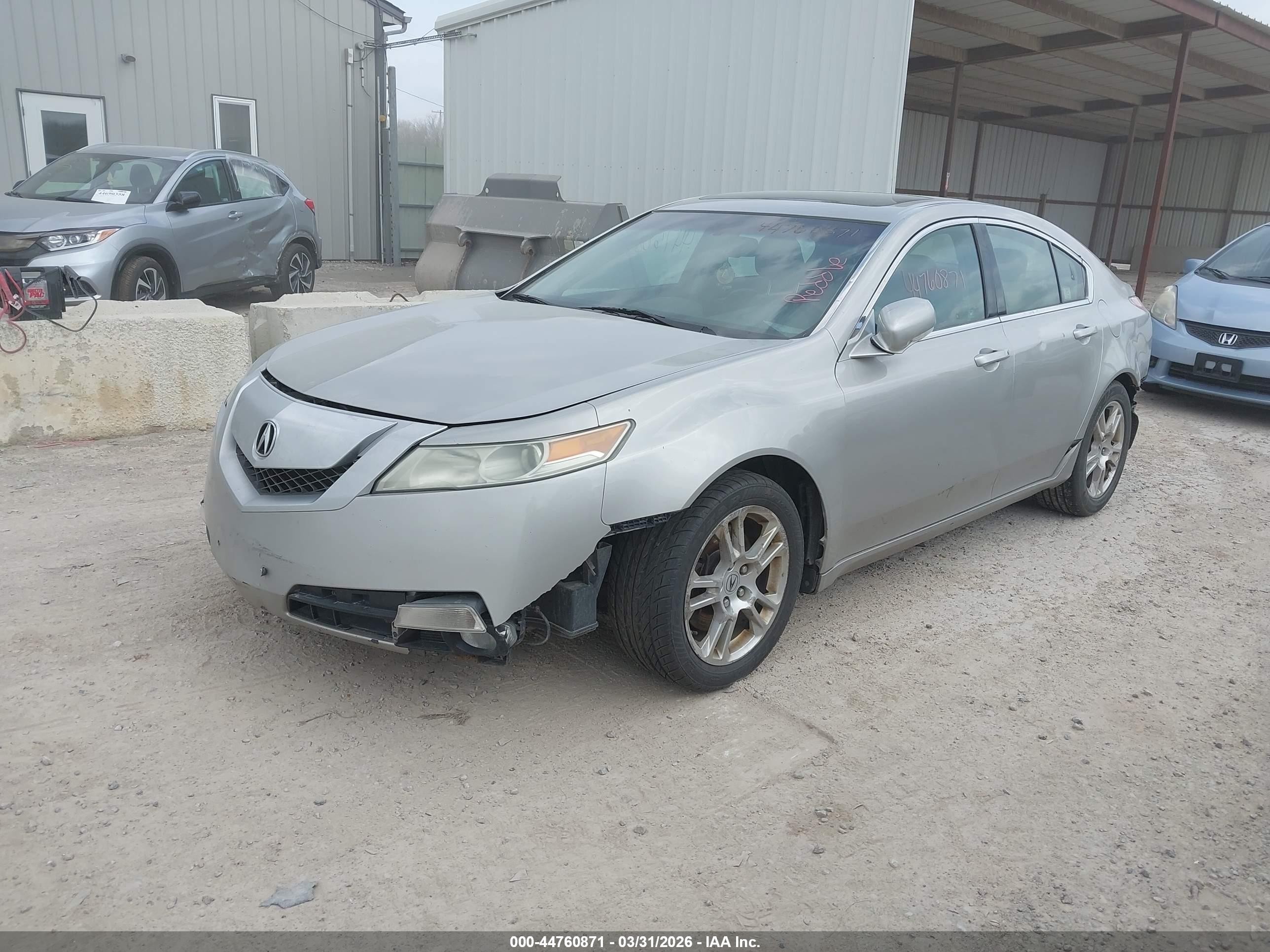 2011 Acura Tl 3.5 Silver vin: 19UUA8F27BA006155
