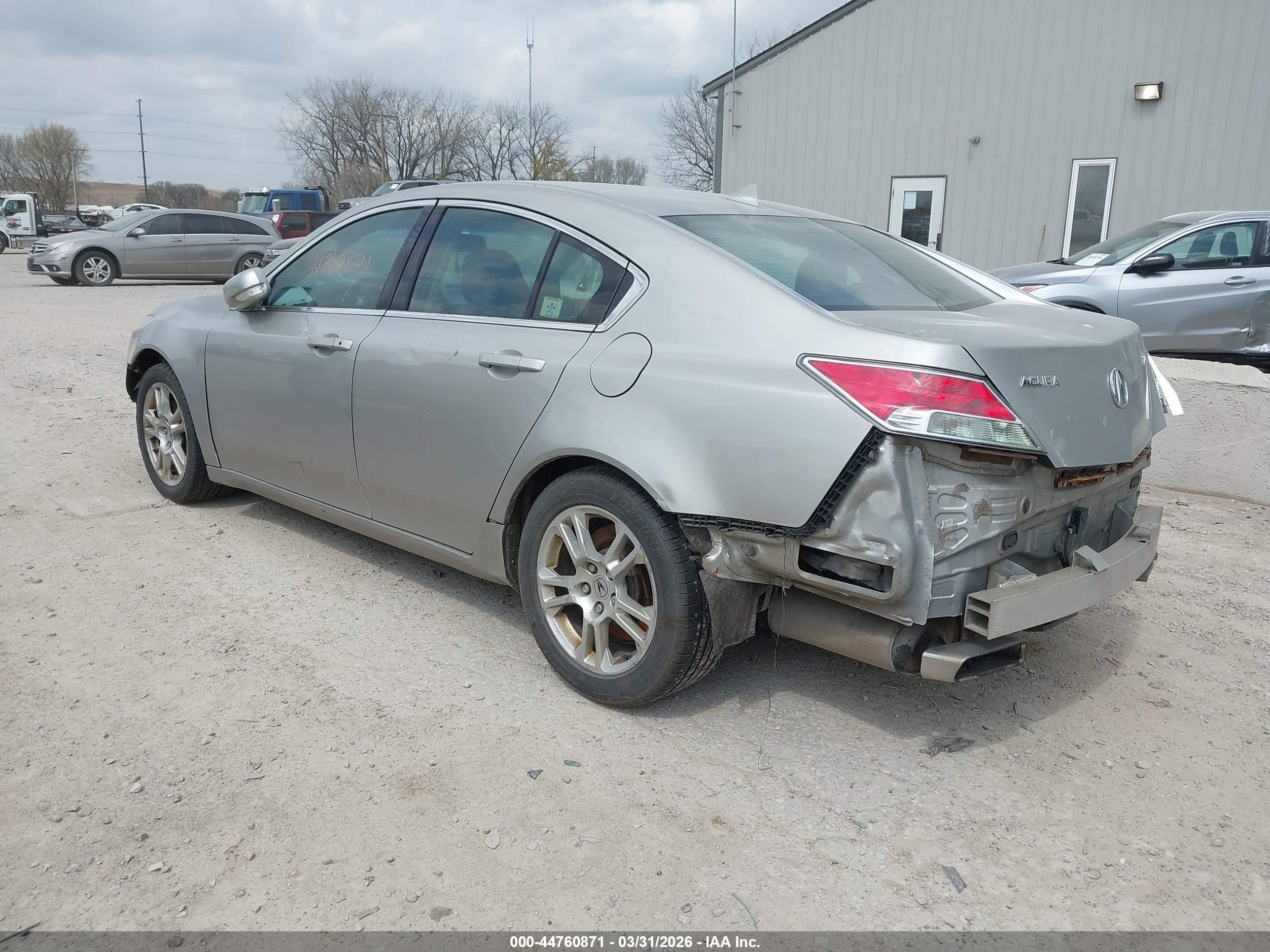 2011 Acura Tl 3.5 Silver vin: 19UUA8F27BA006155