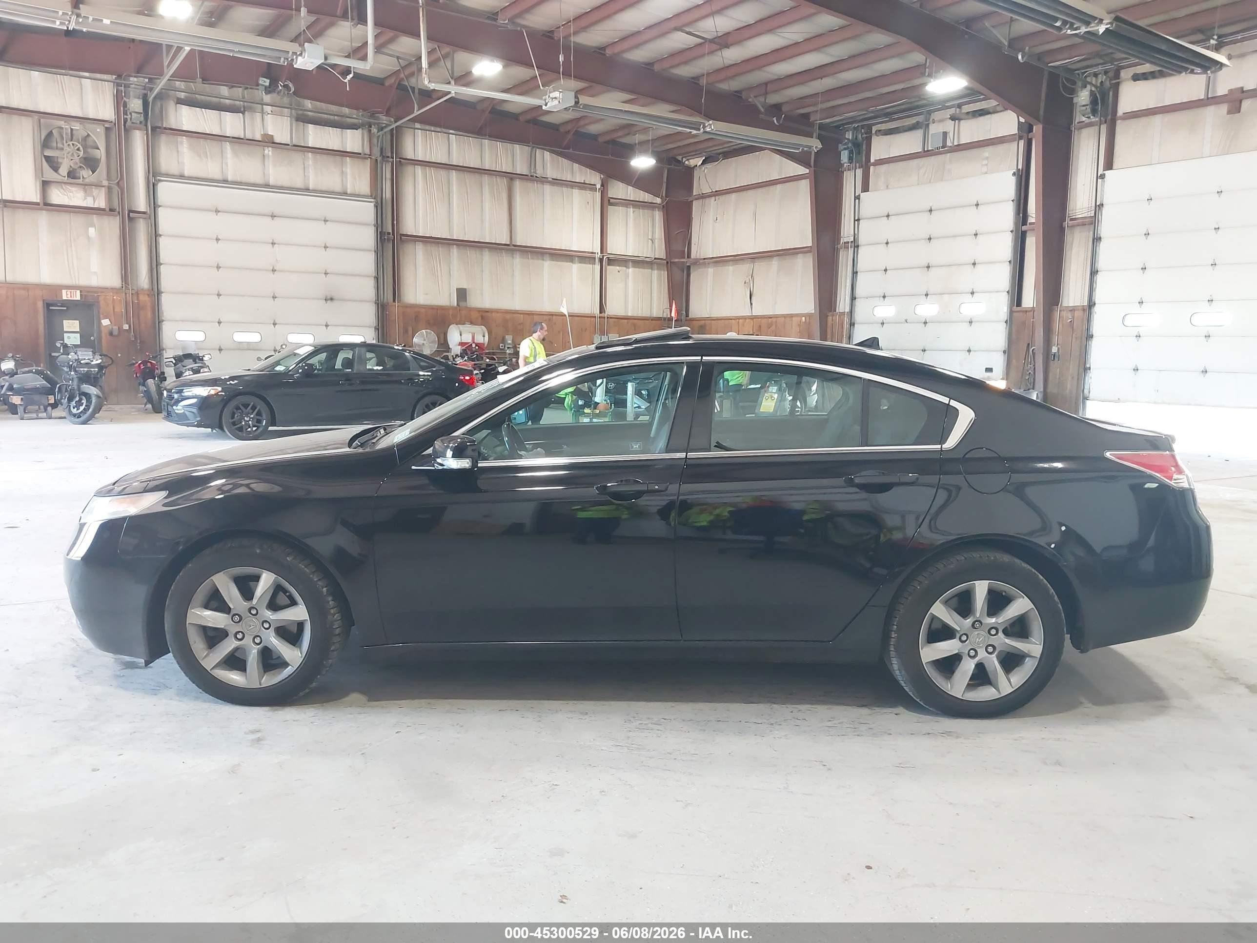 2012 Acura Tl 3.5 Black vin: 19UUA8F27CA004505