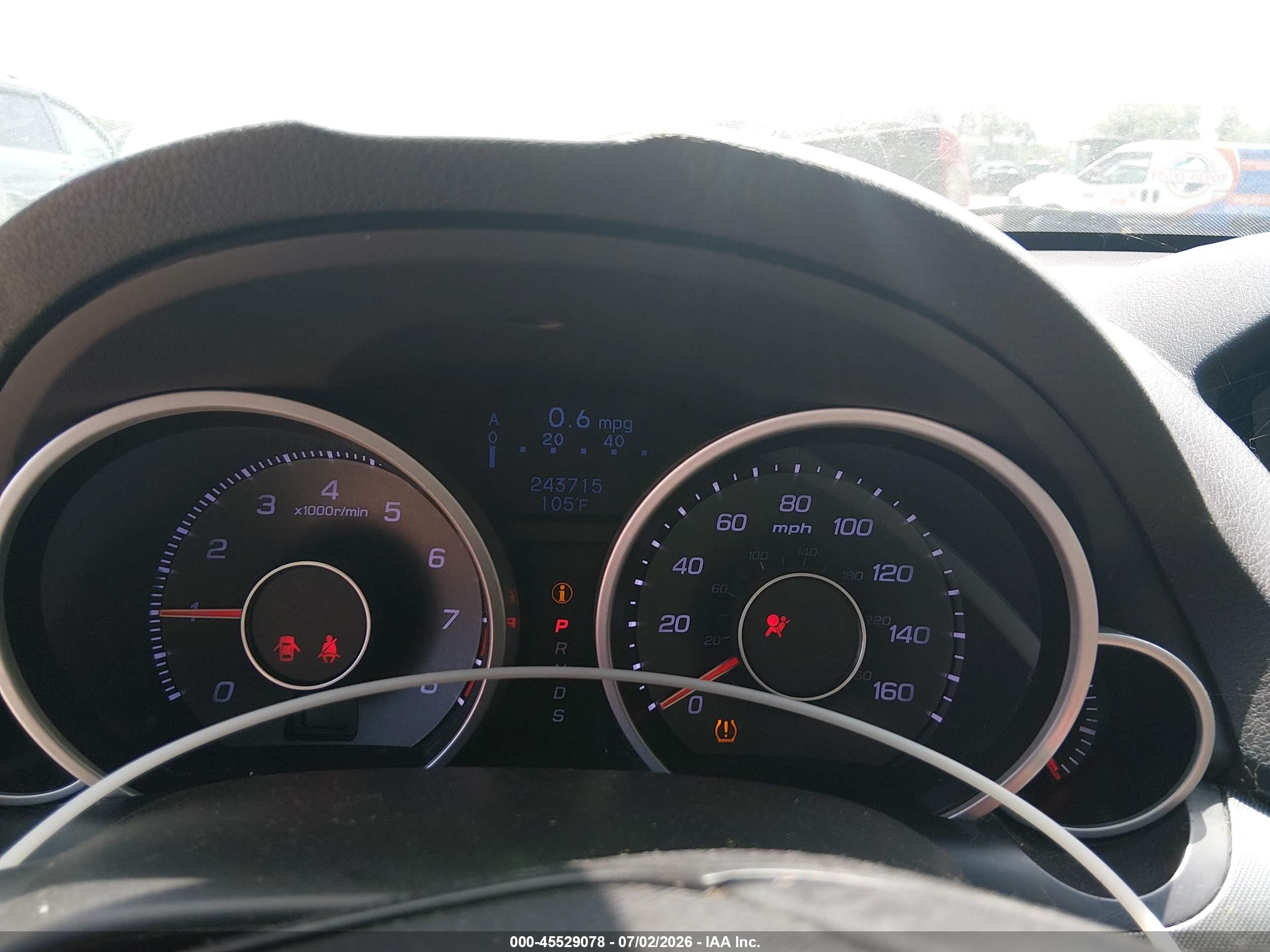 2012 Acura Tl 3.5 White vin: 19UUA8F27CA023149