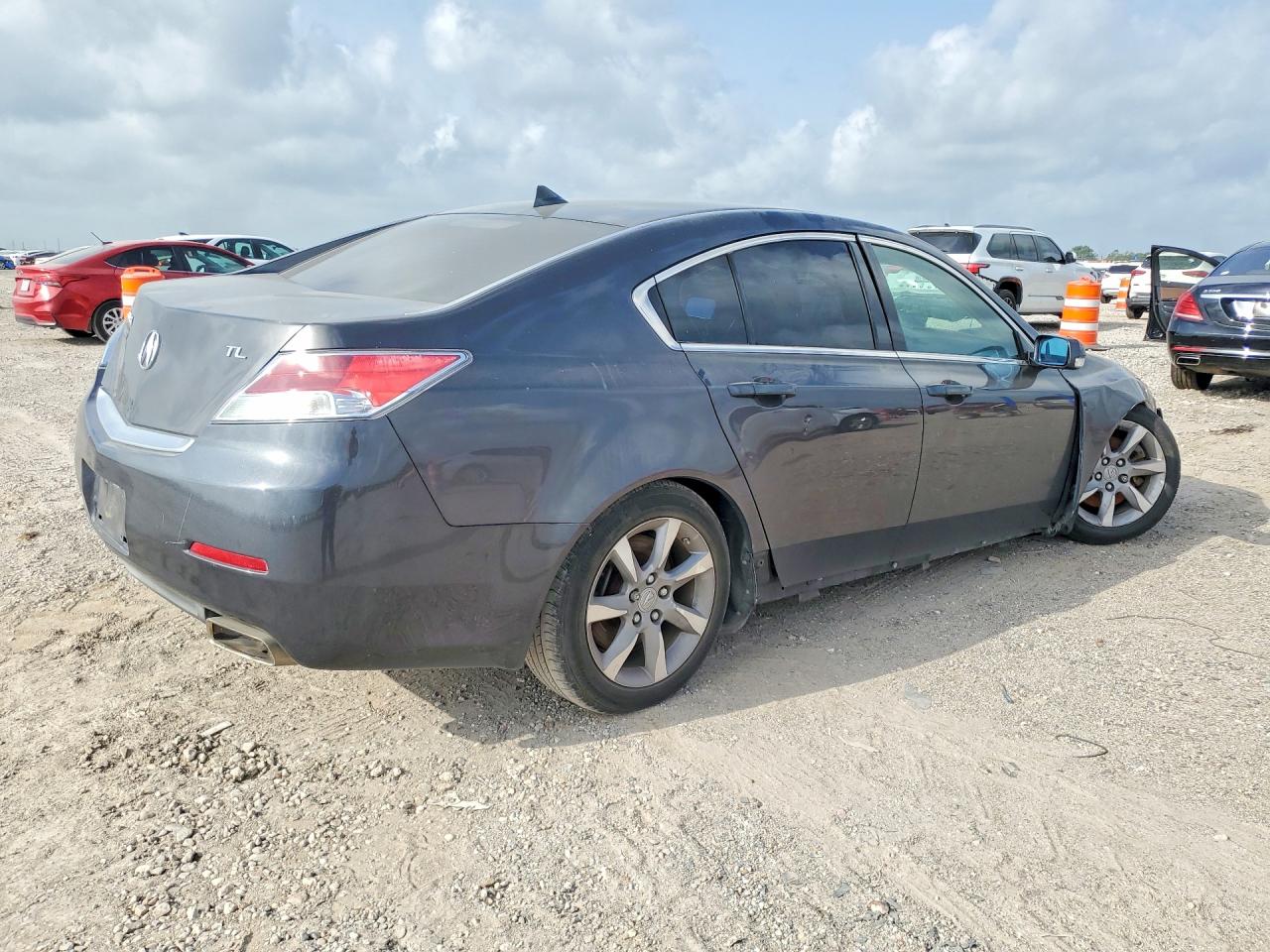 2012 Acura Tl Gray vin: 19UUA8F27CA031316