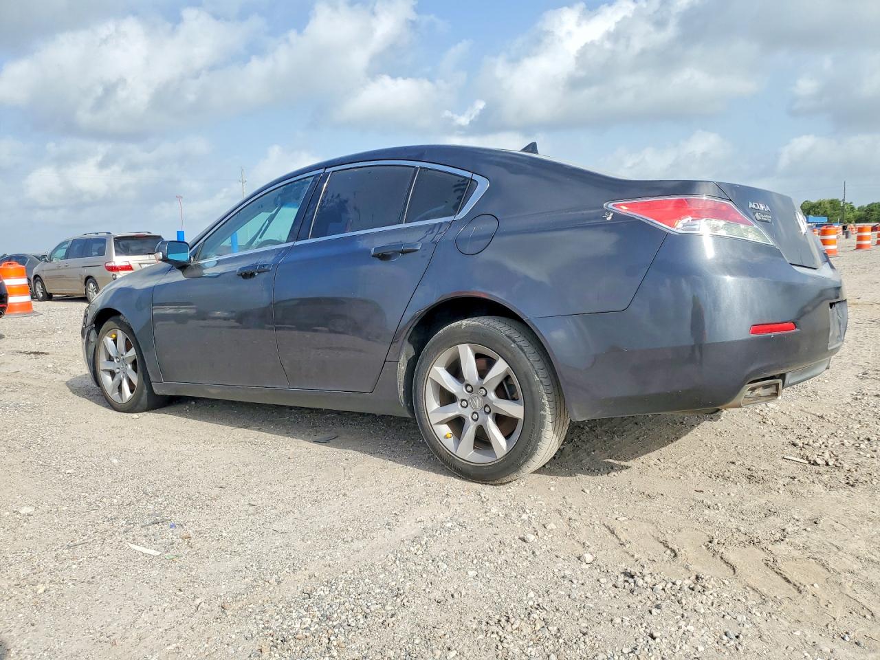 2012 Acura Tl Gray vin: 19UUA8F27CA031316