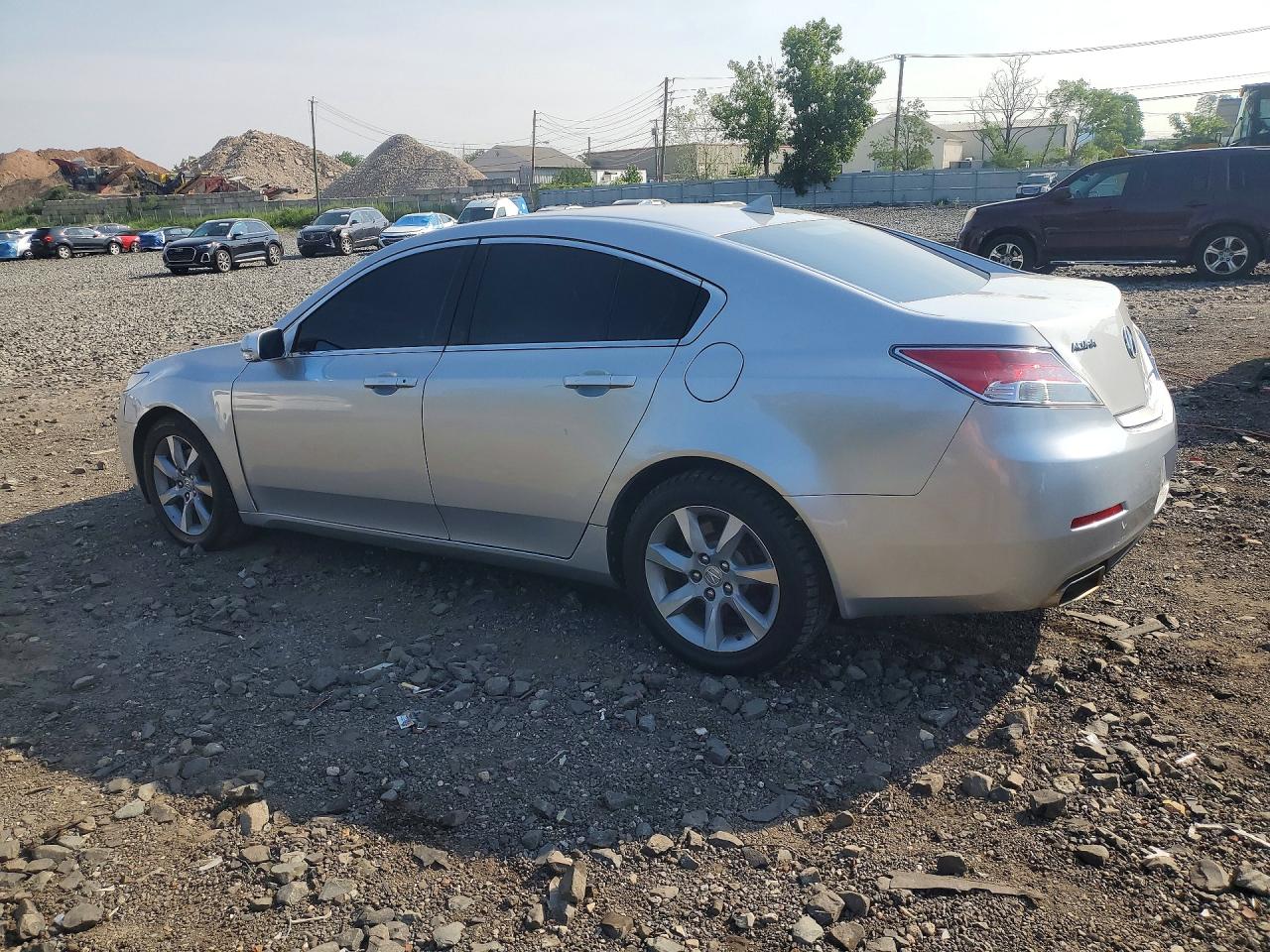 2012 Acura Tl Silver vin: 19UUA8F27CA033499