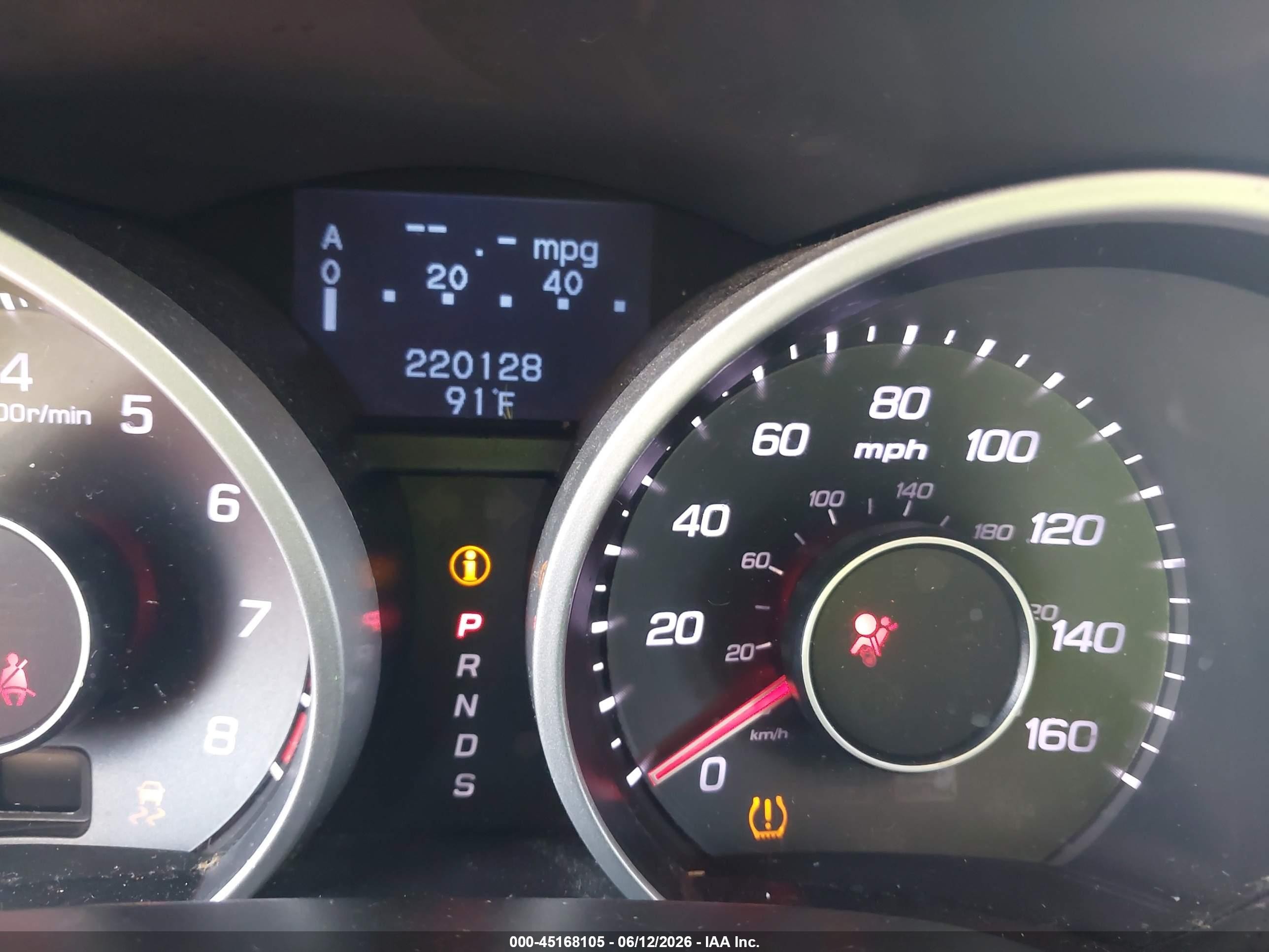 2012 Acura Tl 3.5 Black vin: 19UUA8F27CA035981