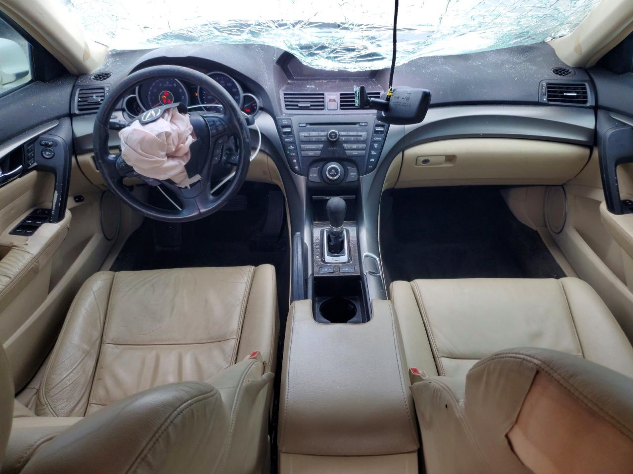 2013 Acura Tl White vin: 19UUA8F27DA017580