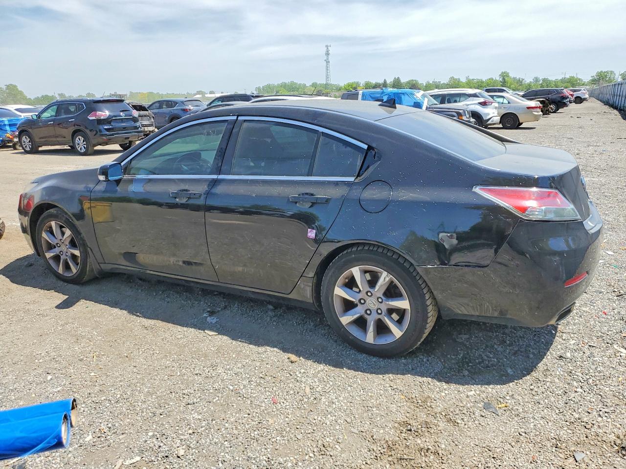 2013 Acura Tl Black vin: 19UUA8F27DA800026