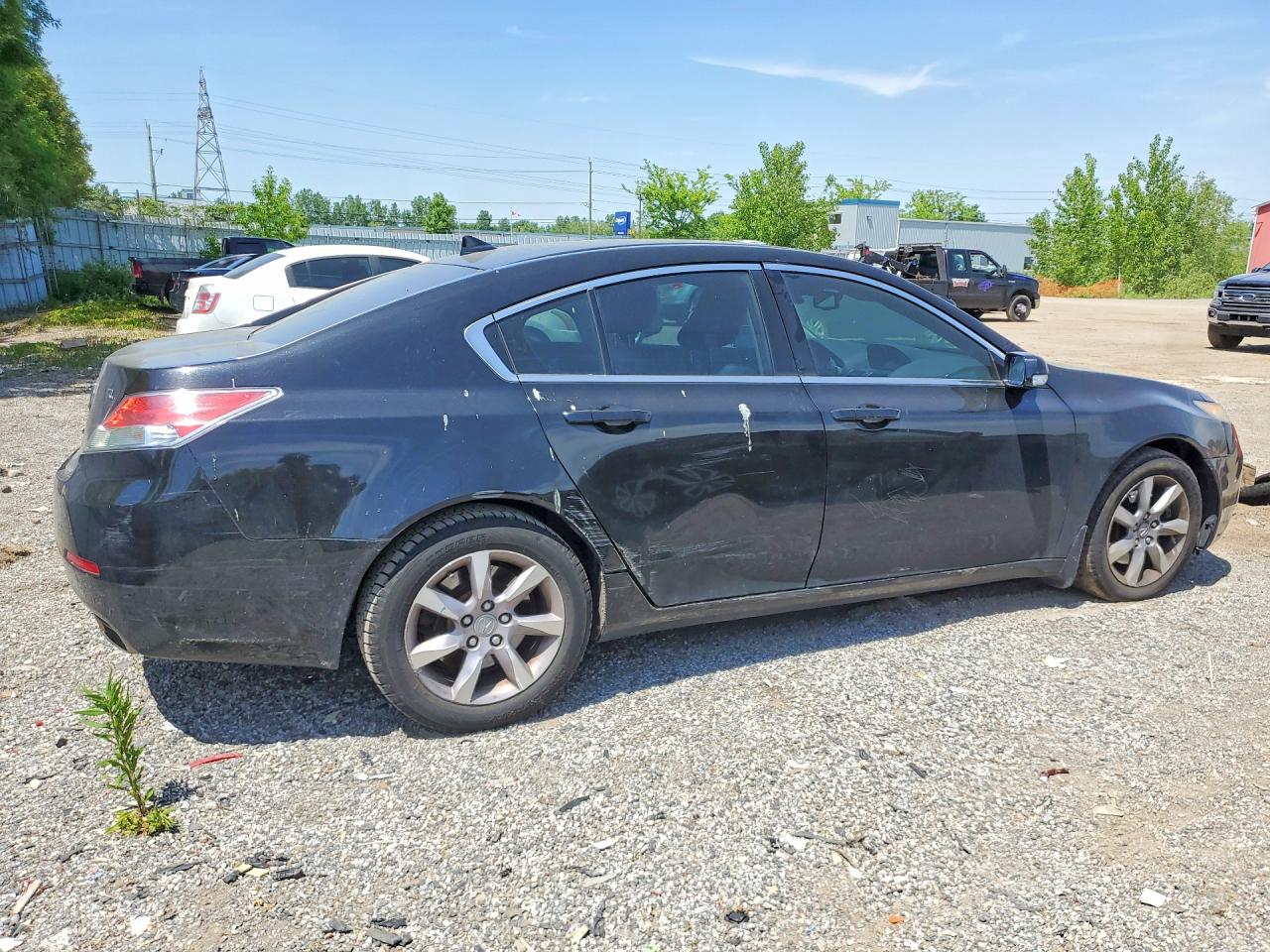 2013 Acura Tl Black vin: 19UUA8F27DA800026