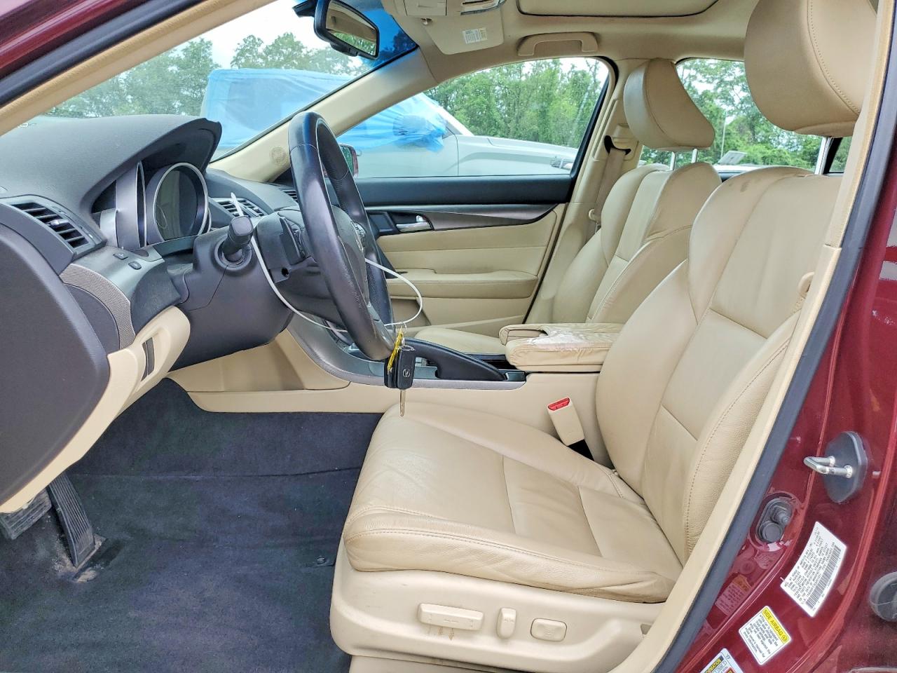 2014 Acura Tl Maroon vin: 19UUA8F27EA001901