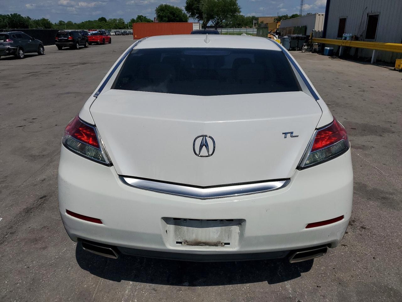 2014 Acura Tl White vin: 19UUA8F27EA007956