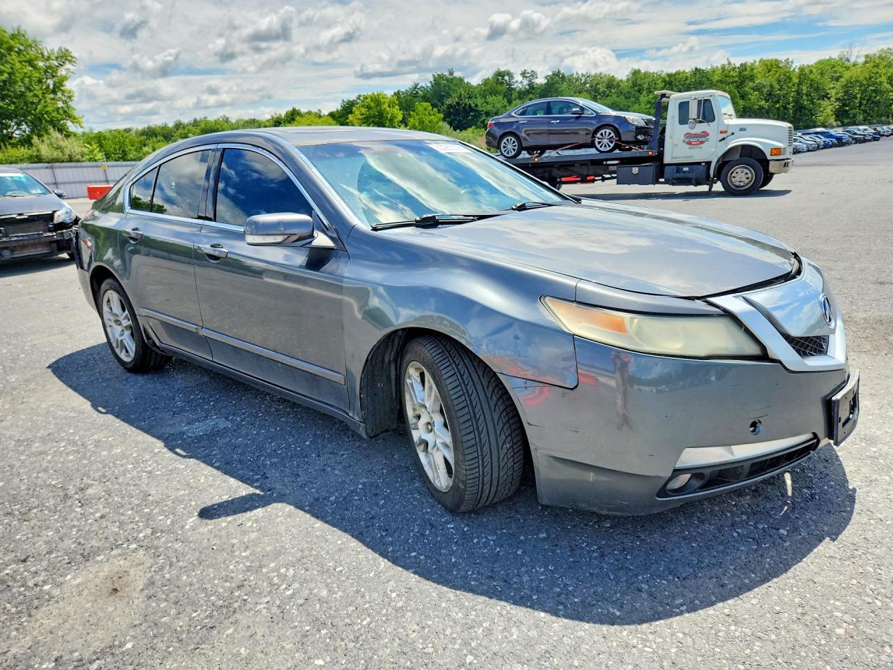 2010 Acura Tl Gray vin: 19UUA8F28AA002954