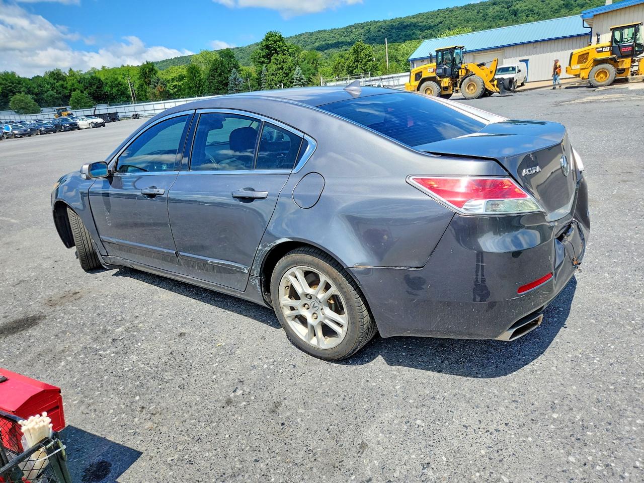 2010 Acura Tl Gray vin: 19UUA8F28AA002954