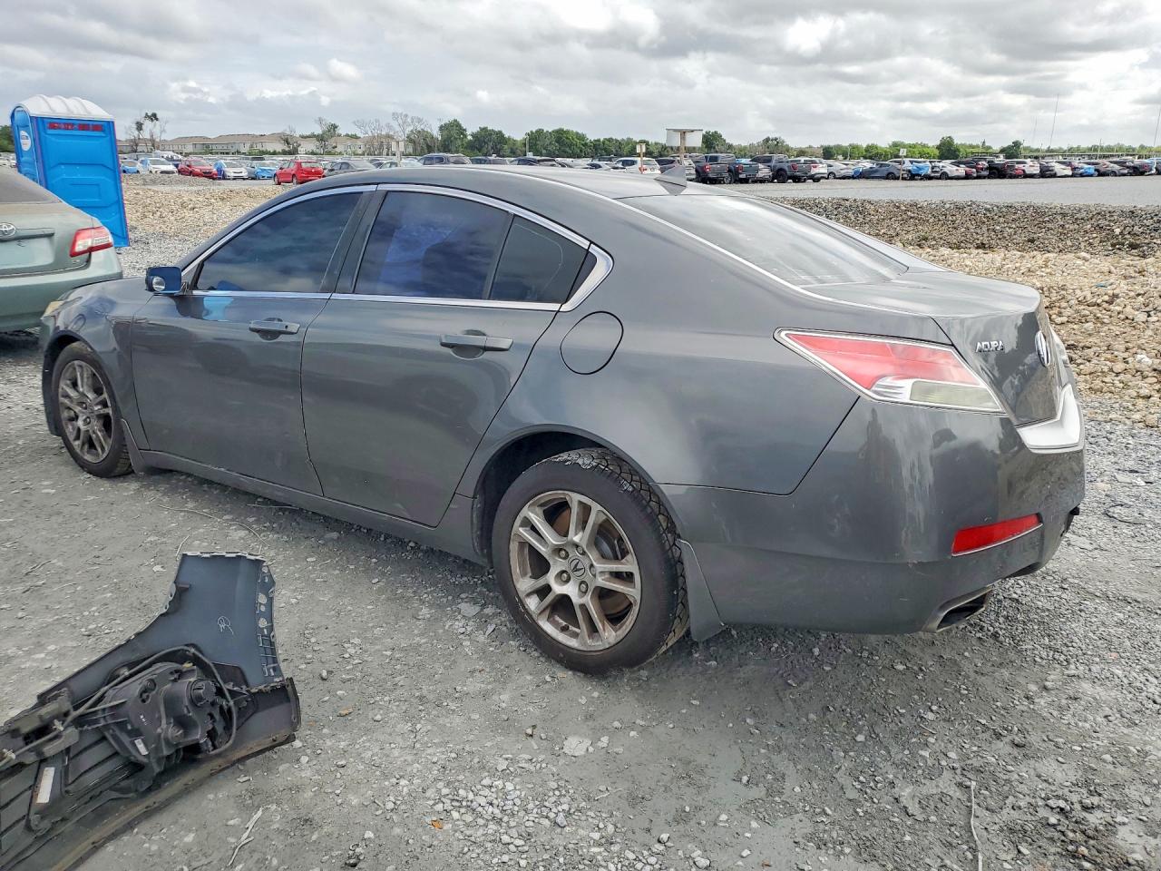 2010 Acura Tl Charcoal vin: 19UUA8F28AA019379