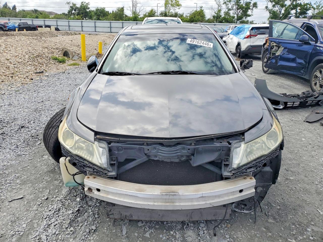 2010 Acura Tl Charcoal vin: 19UUA8F28AA019379