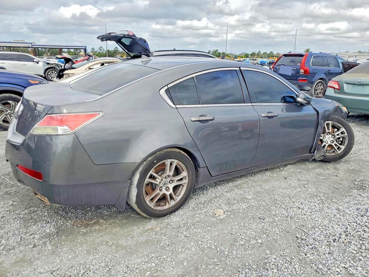 2010 Acura Tl Charcoal vin: 19UUA8F28AA019379