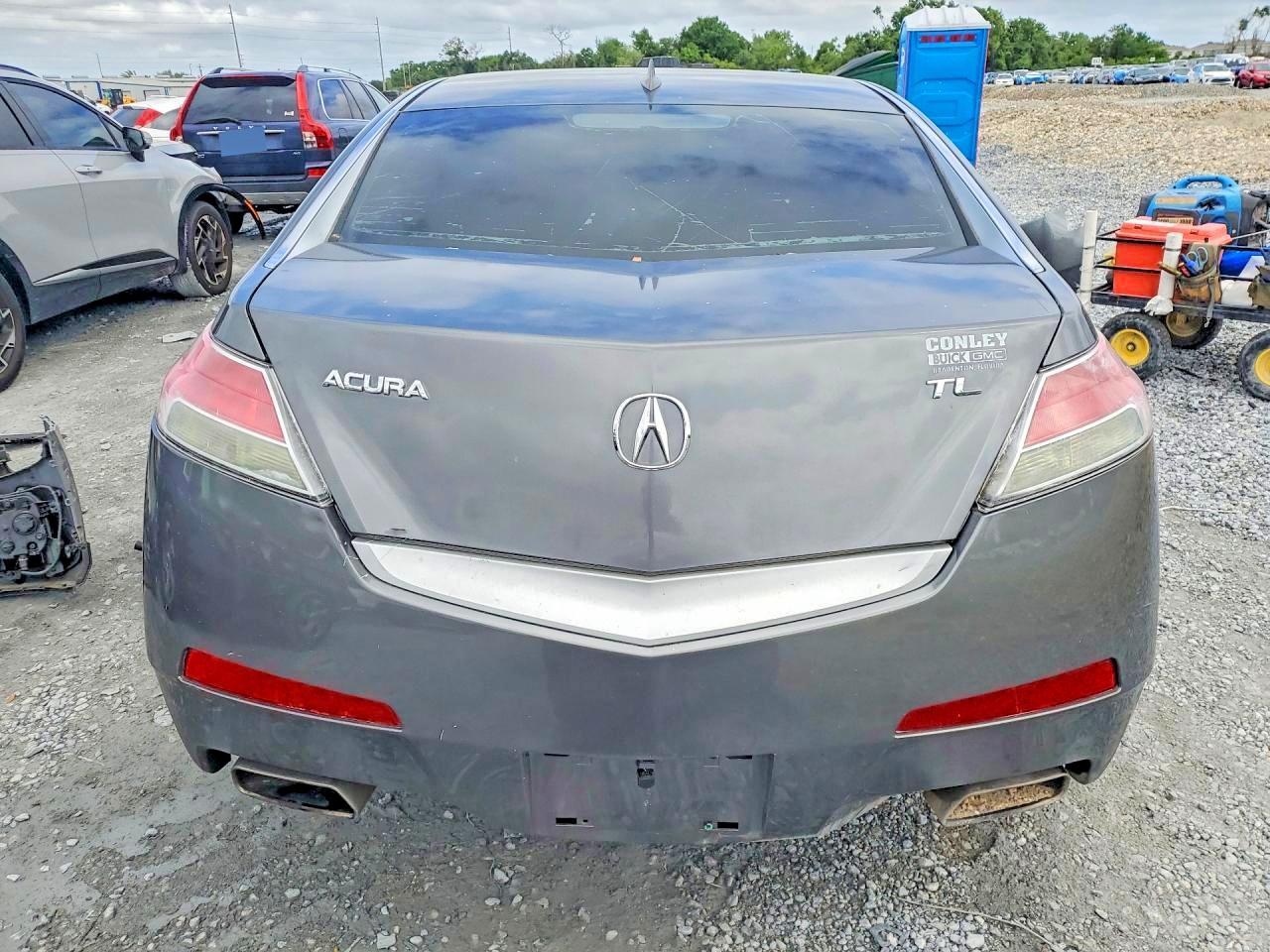 2010 Acura Tl Charcoal vin: 19UUA8F28AA019379