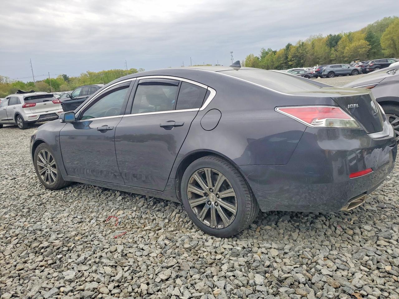 2012 Acura Tl Gray vin: 19UUA8F28CA004240