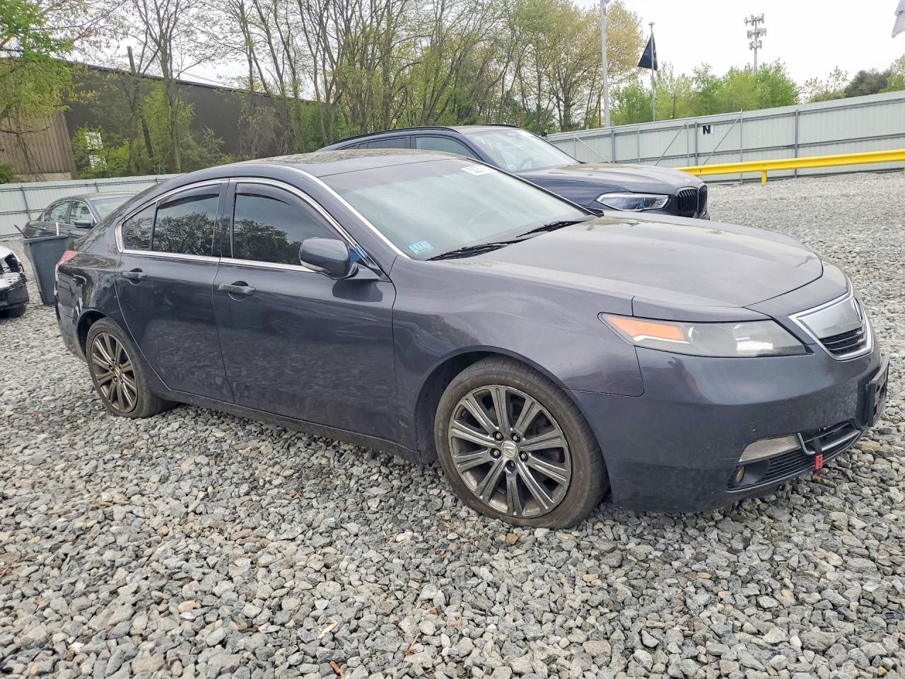 2012 Acura Tl Gray vin: 19UUA8F28CA004240